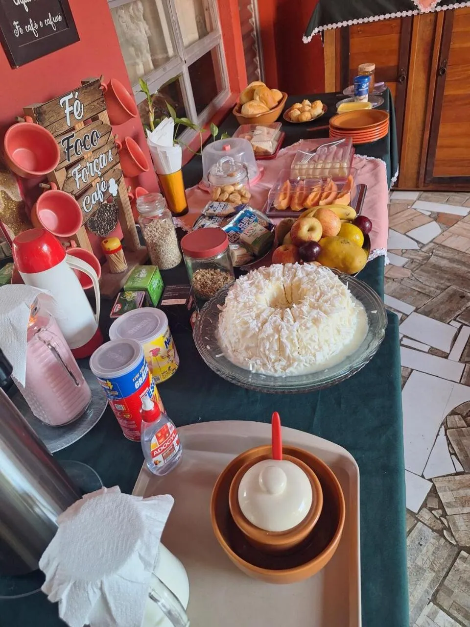 Breakfast in Pousada Aconchego Recanto Do Mar