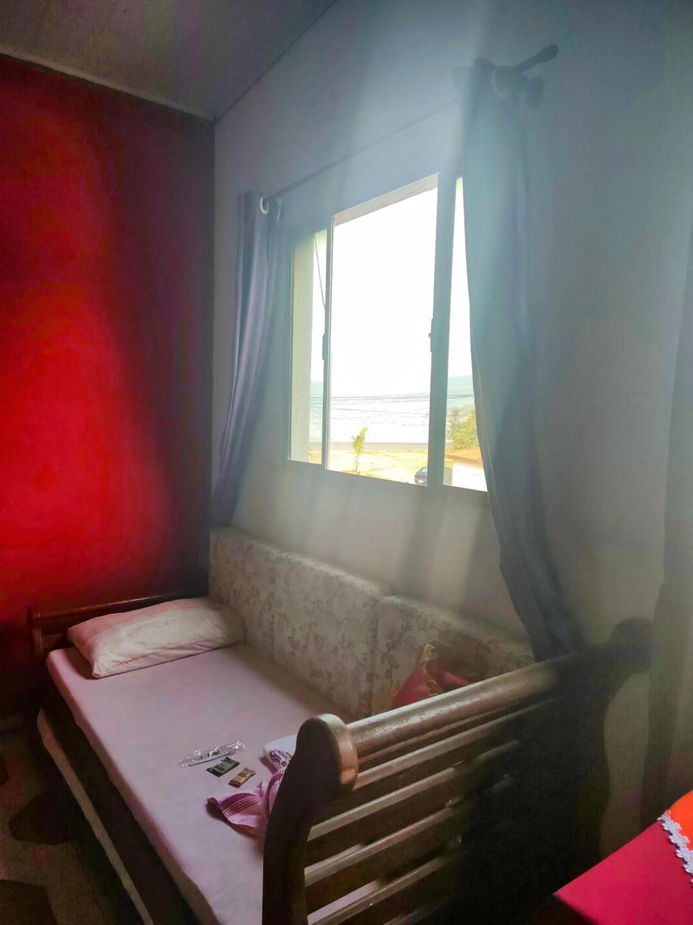 Bed in Pousada Aconchego Recanto Do Mar