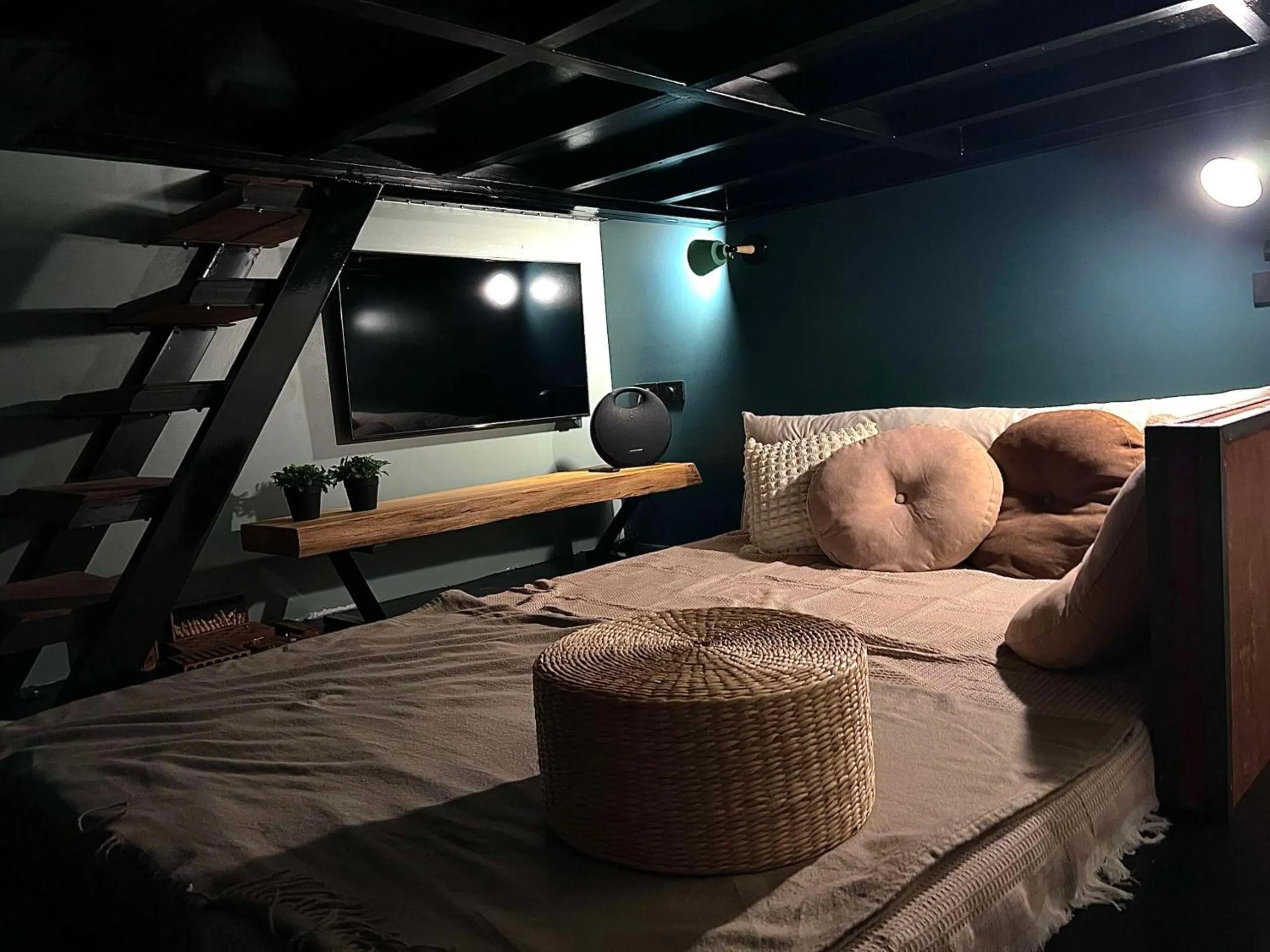 Bed in Padel Lodge Koh Chang