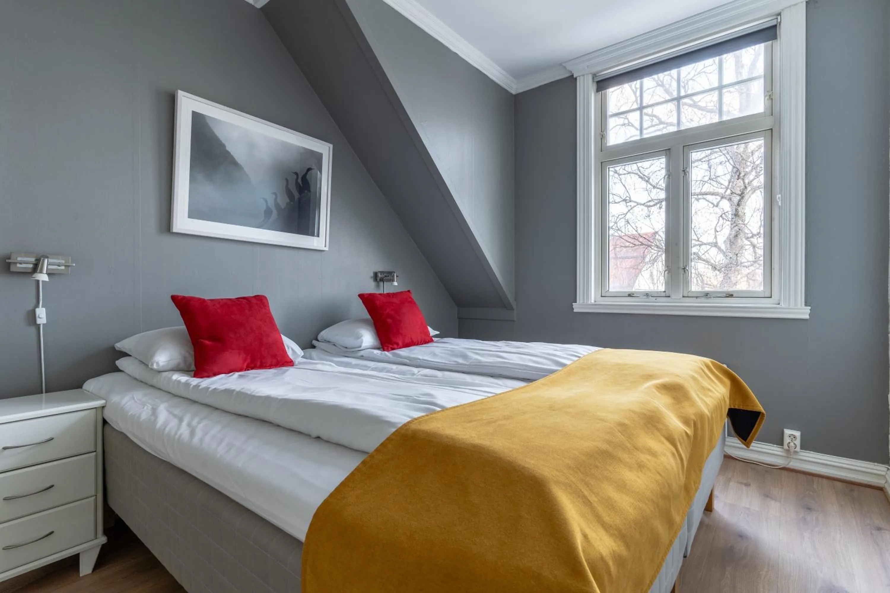 Bed in Villa Svolvær