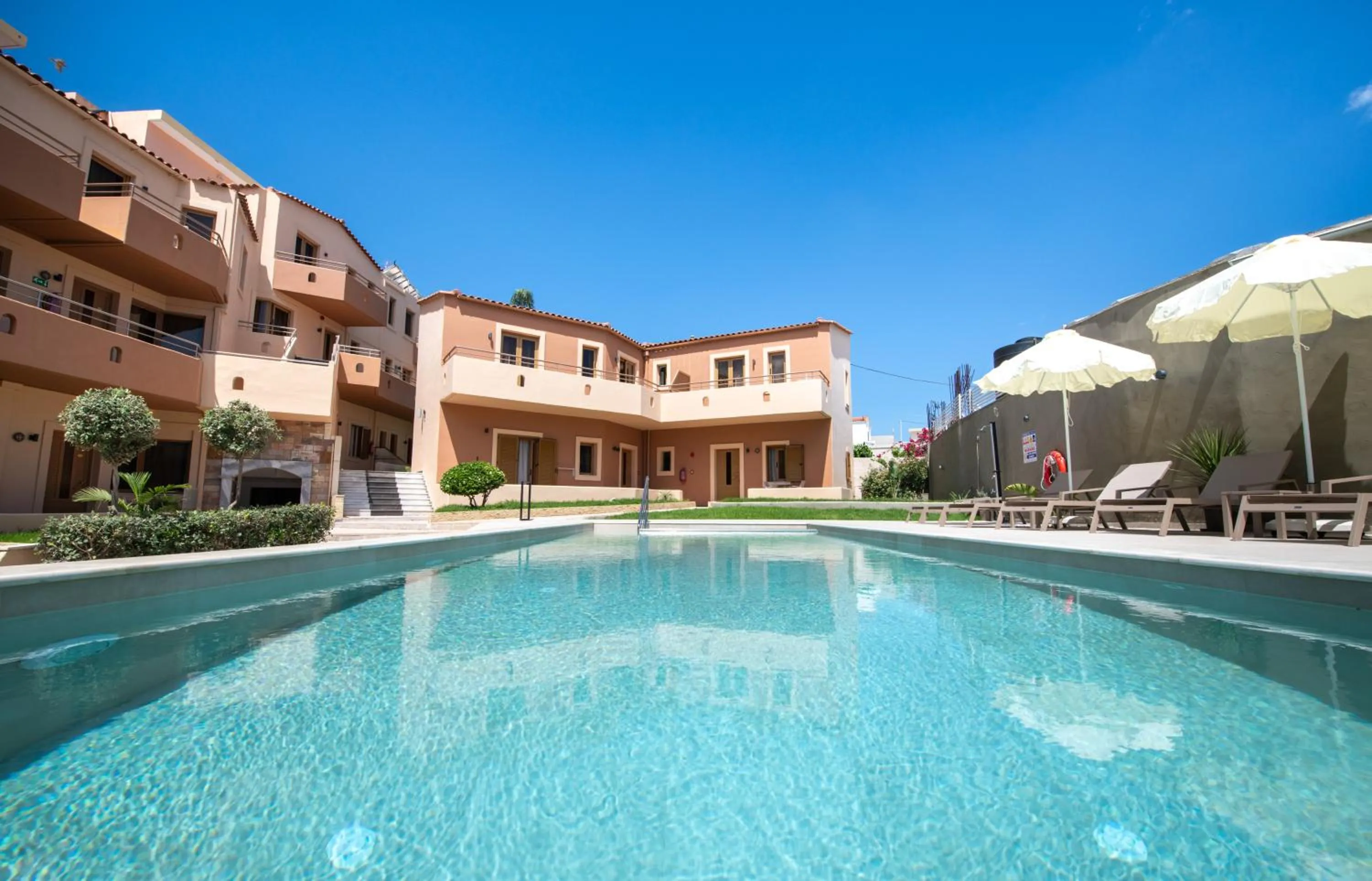 Swimming pool in Eko Suites