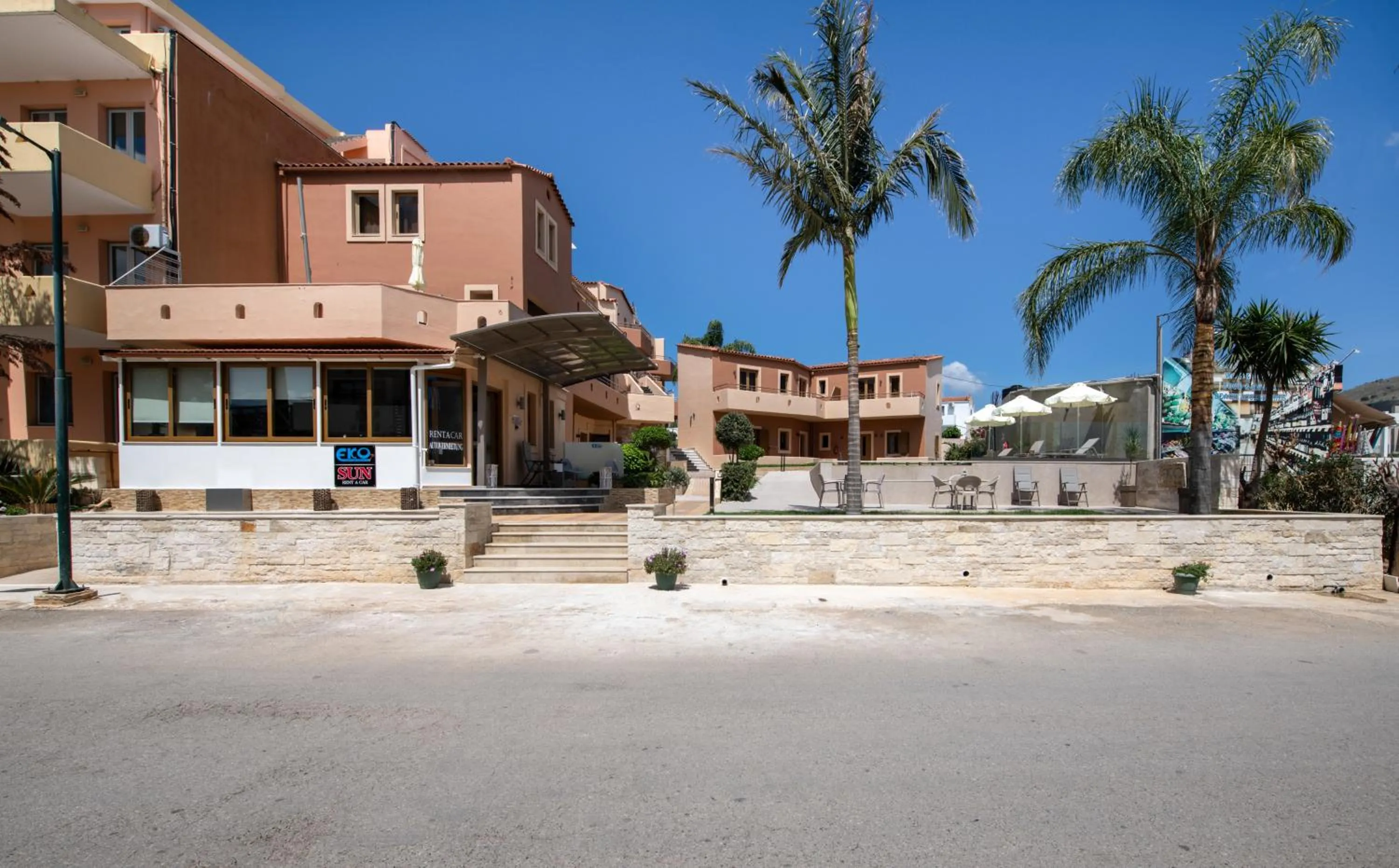 Facade/entrance in Eko Suites