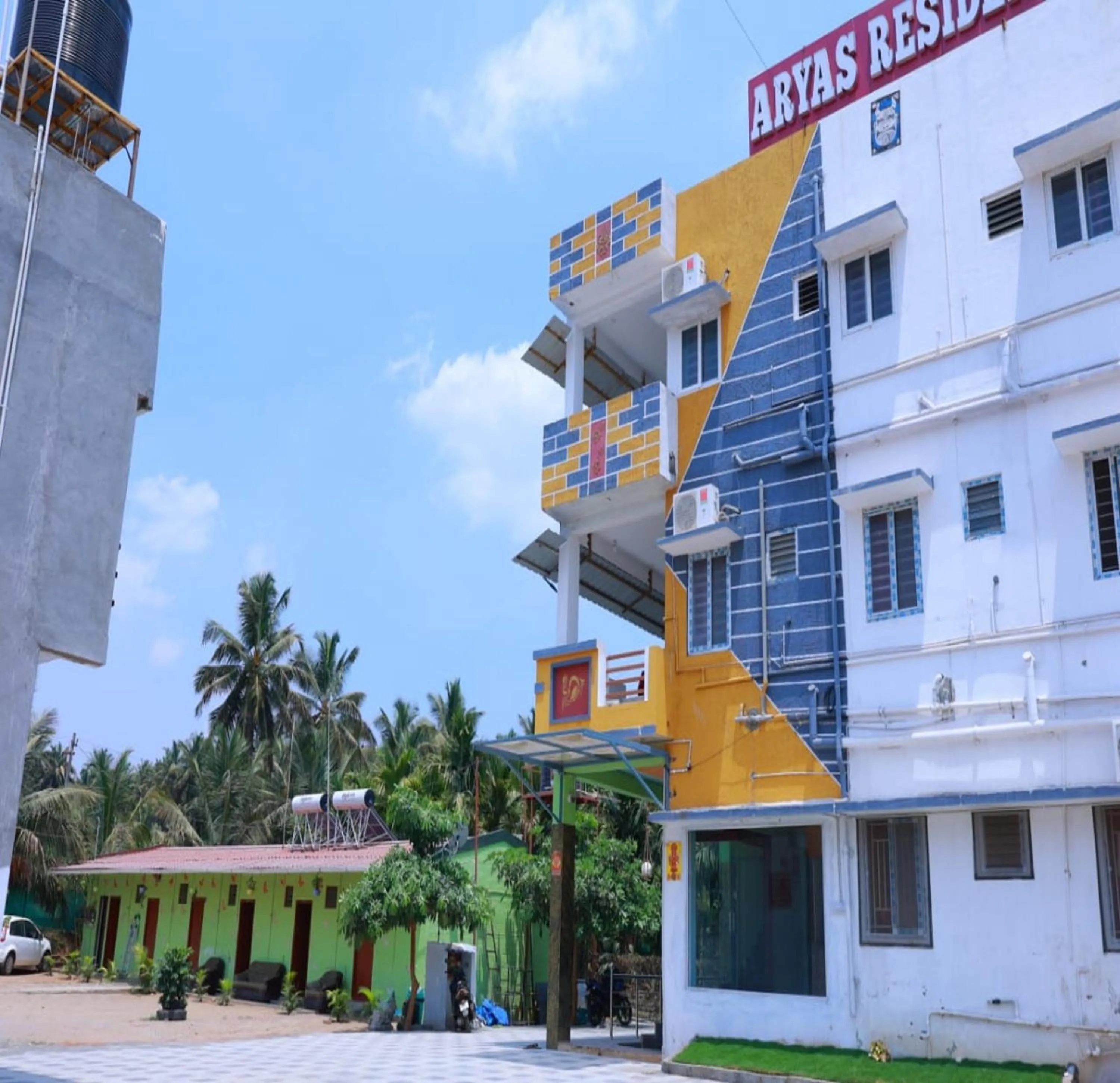 Property building in Aryas Residency- Near Isha Foundation Coimbatore & Karunya University