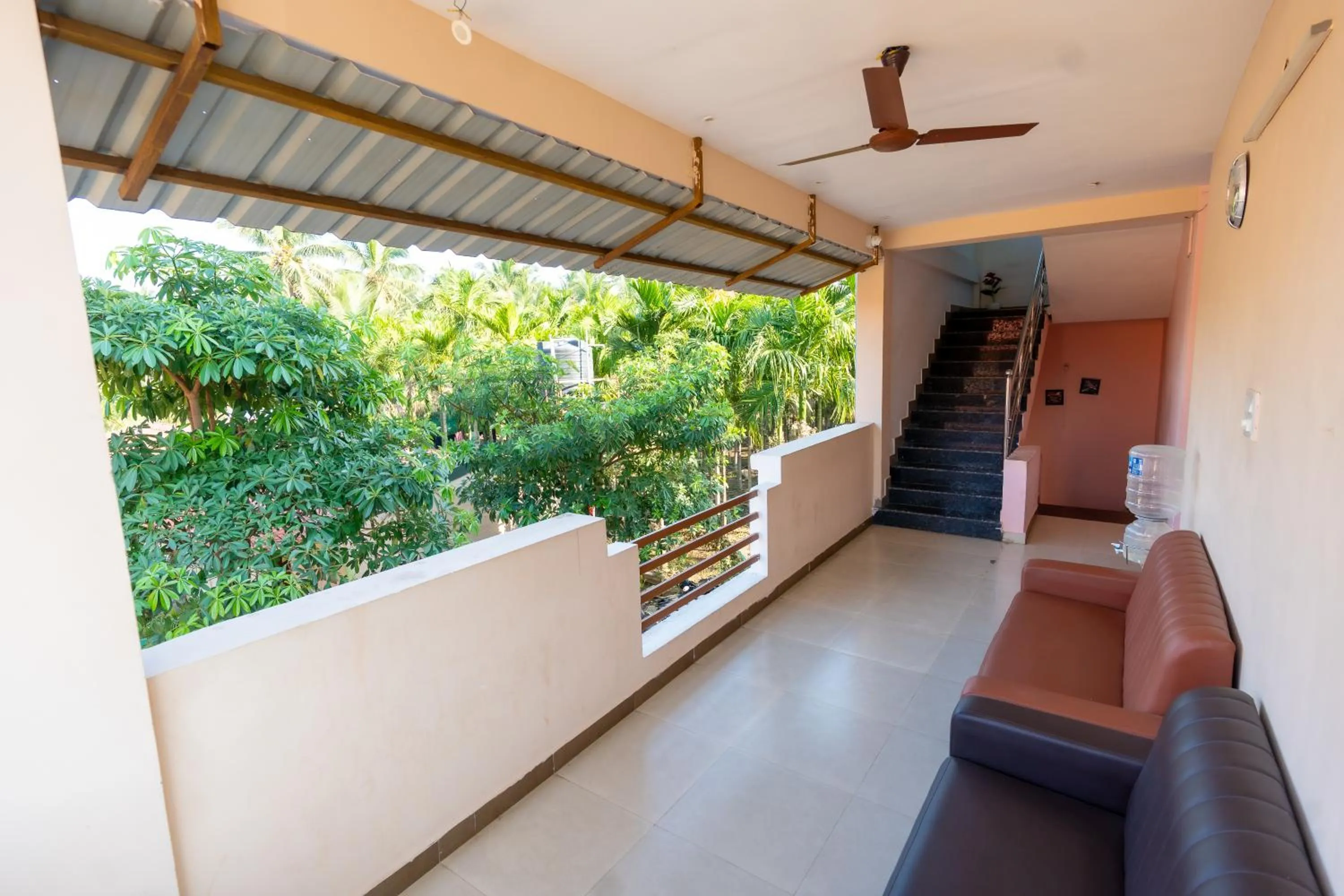 Balcony/Terrace in Aryas Residency- Near Isha Foundation Coimbatore & Karunya University