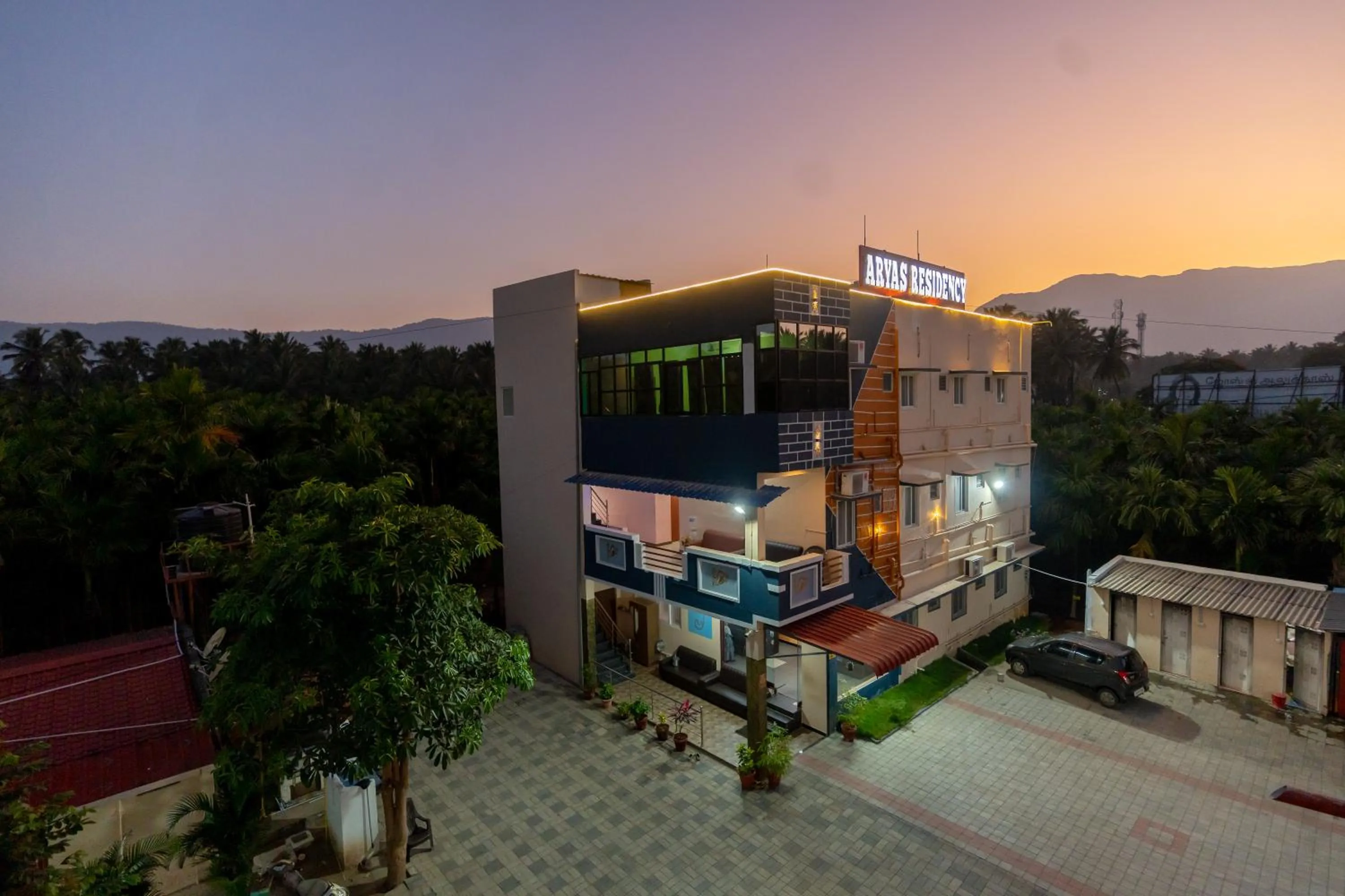 Property building in Aryas Residency- Near Isha Foundation Coimbatore & Karunya University