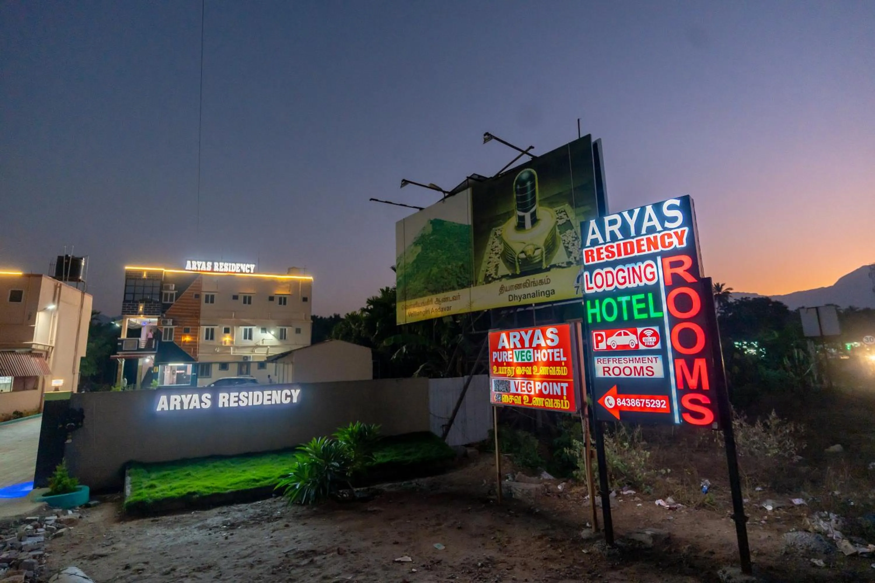 Property building in Aryas Residency- Near Isha Foundation Coimbatore & Karunya University