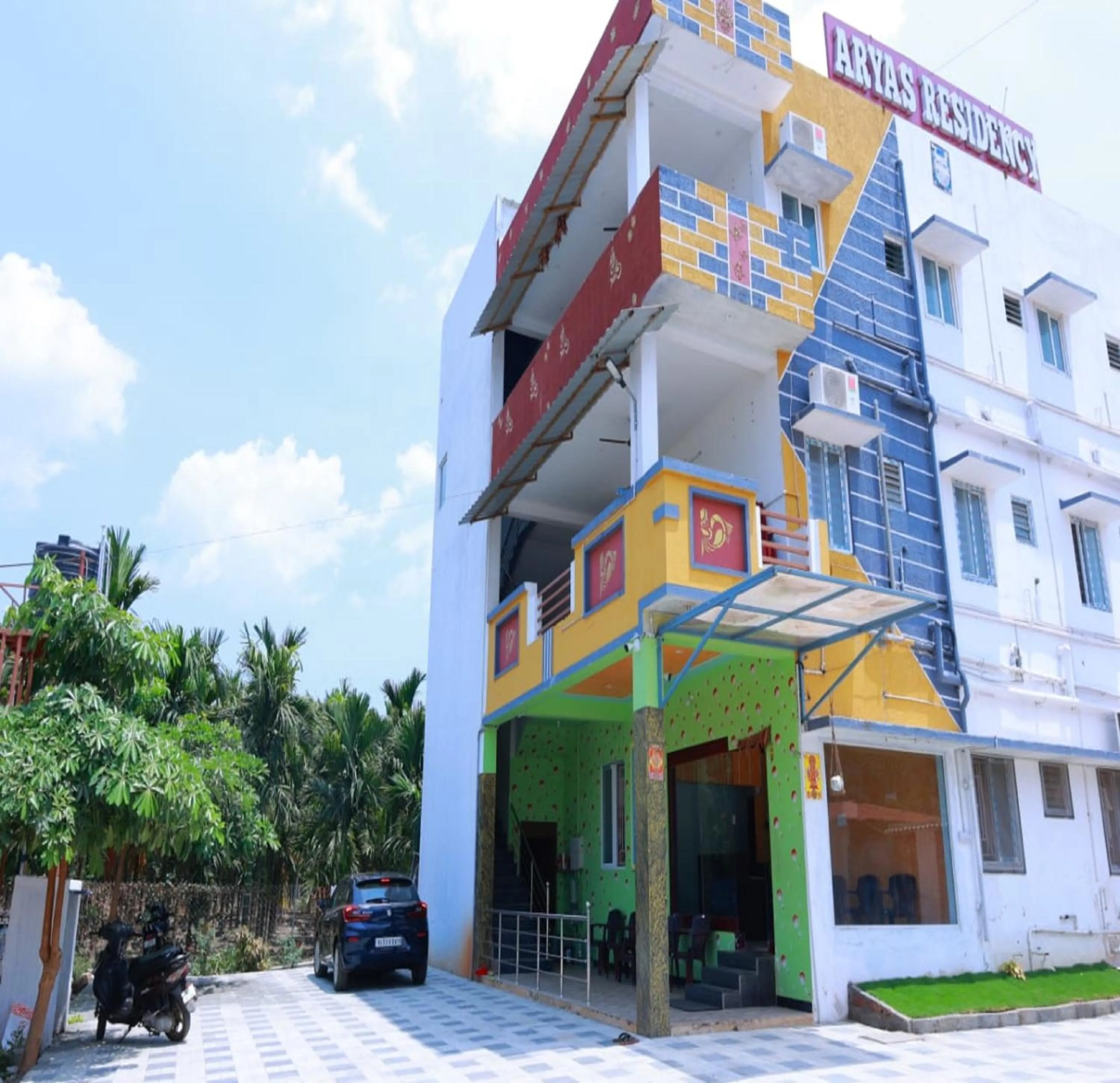 Property building in Aryas Residency- Near Isha Foundation Coimbatore & Karunya University