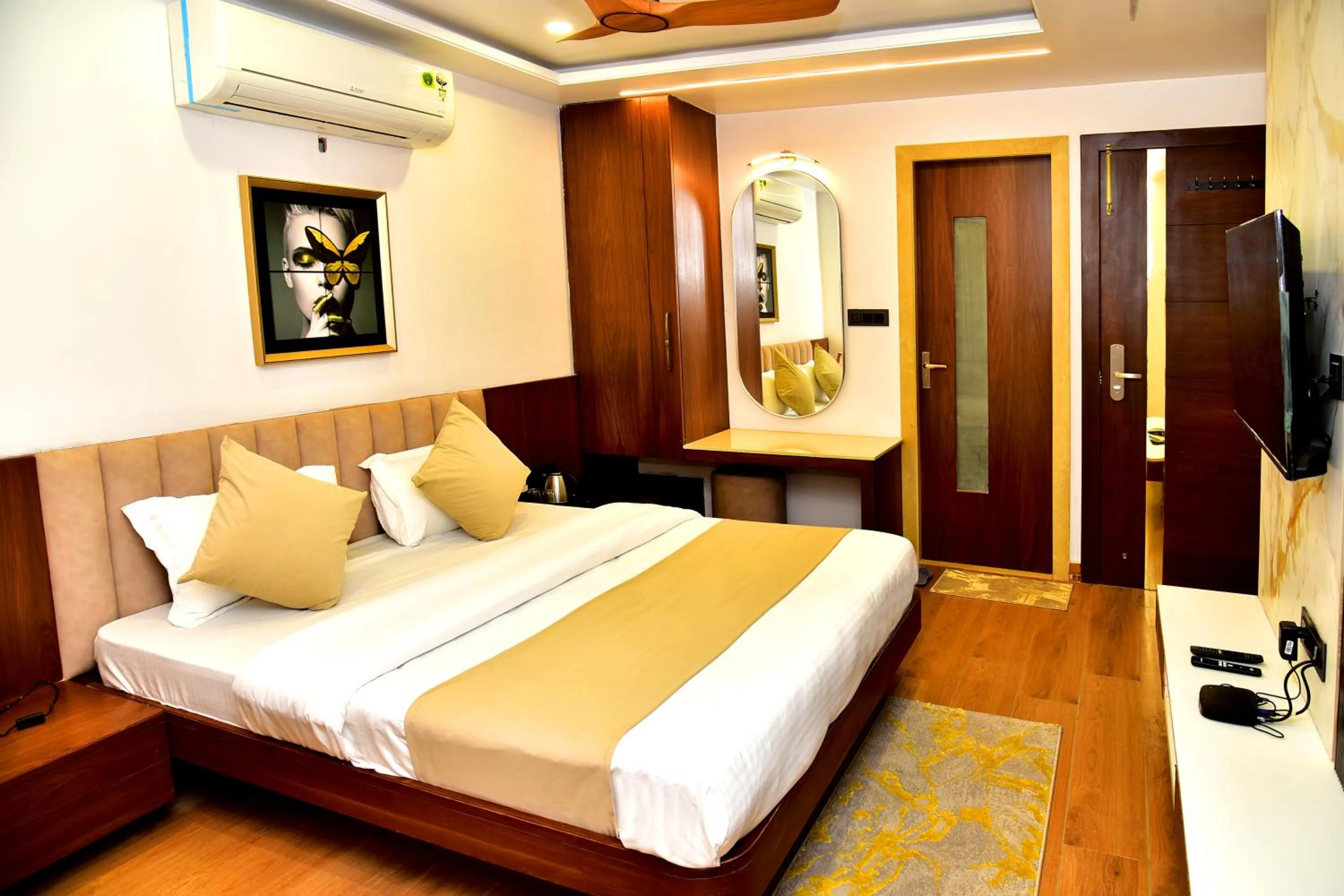 Bed in Hotel Divine Peak