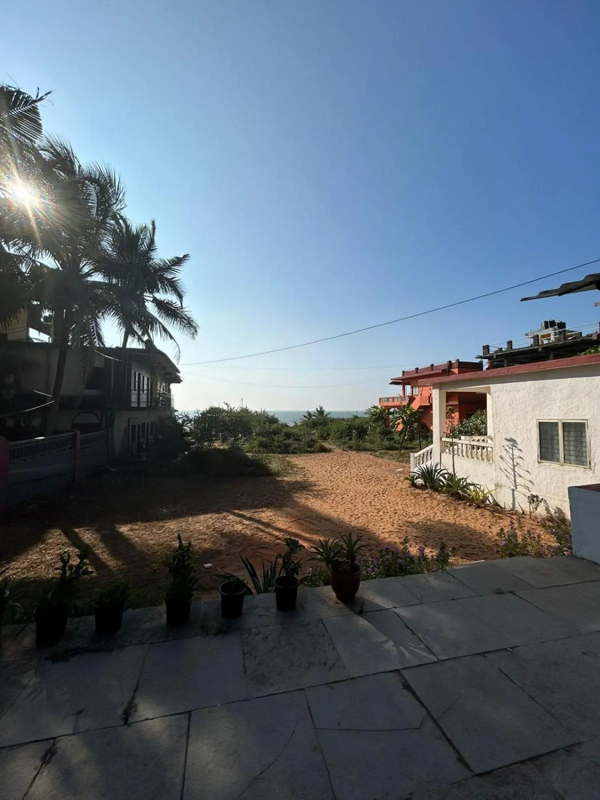 Property building in Ocean View Goan Beach House