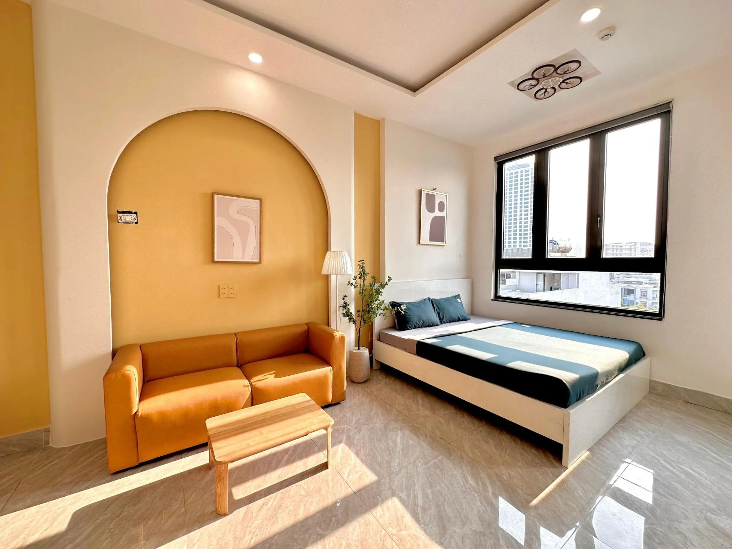 Bed in Corgi House Danang