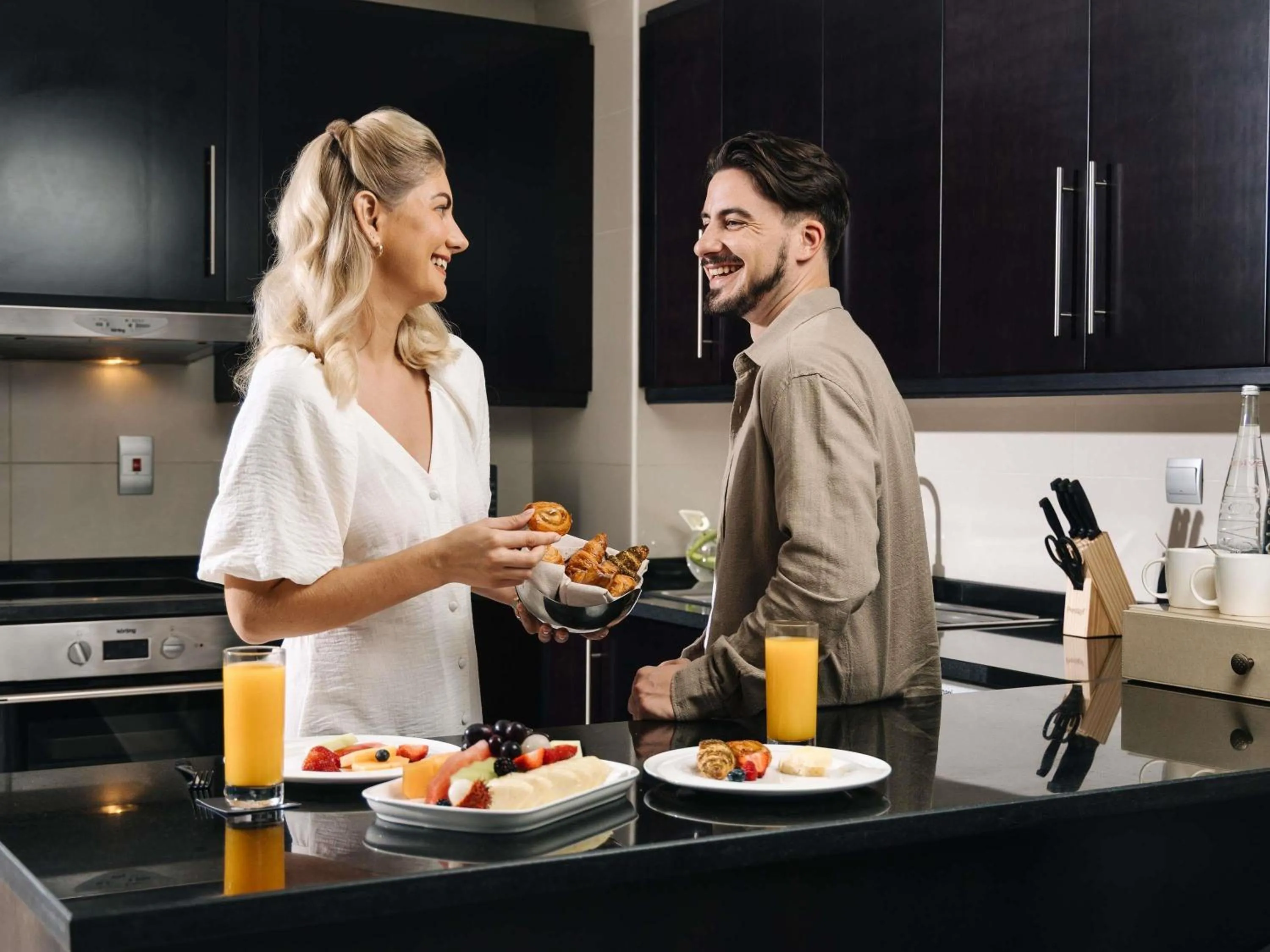 Bedroom in Pullman Dubai Jumeirah Lakes Towers