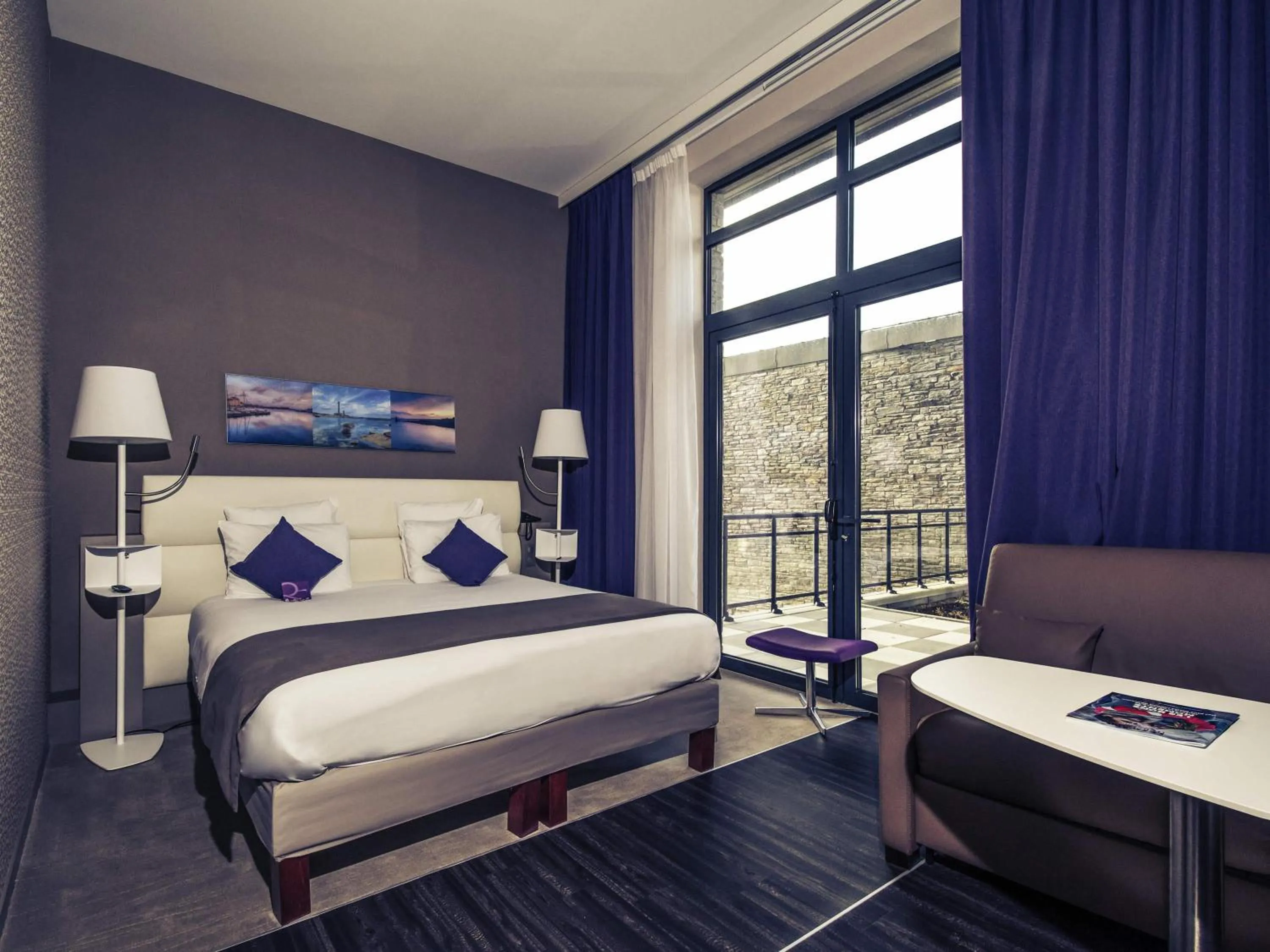 Bedroom, Bed in Mercure Cherbourg Centre Port