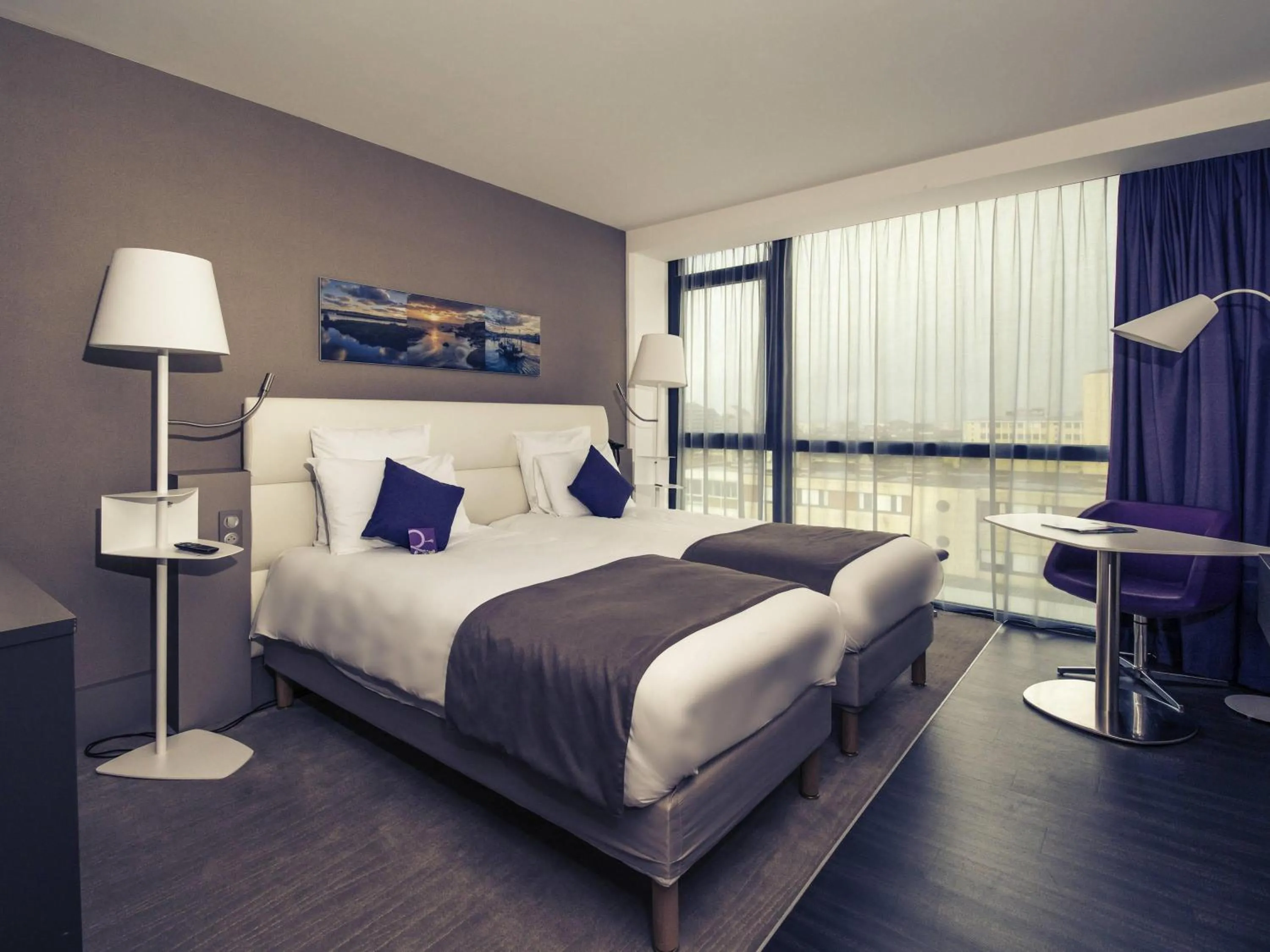 Bedroom, Bed in Mercure Cherbourg Centre Port