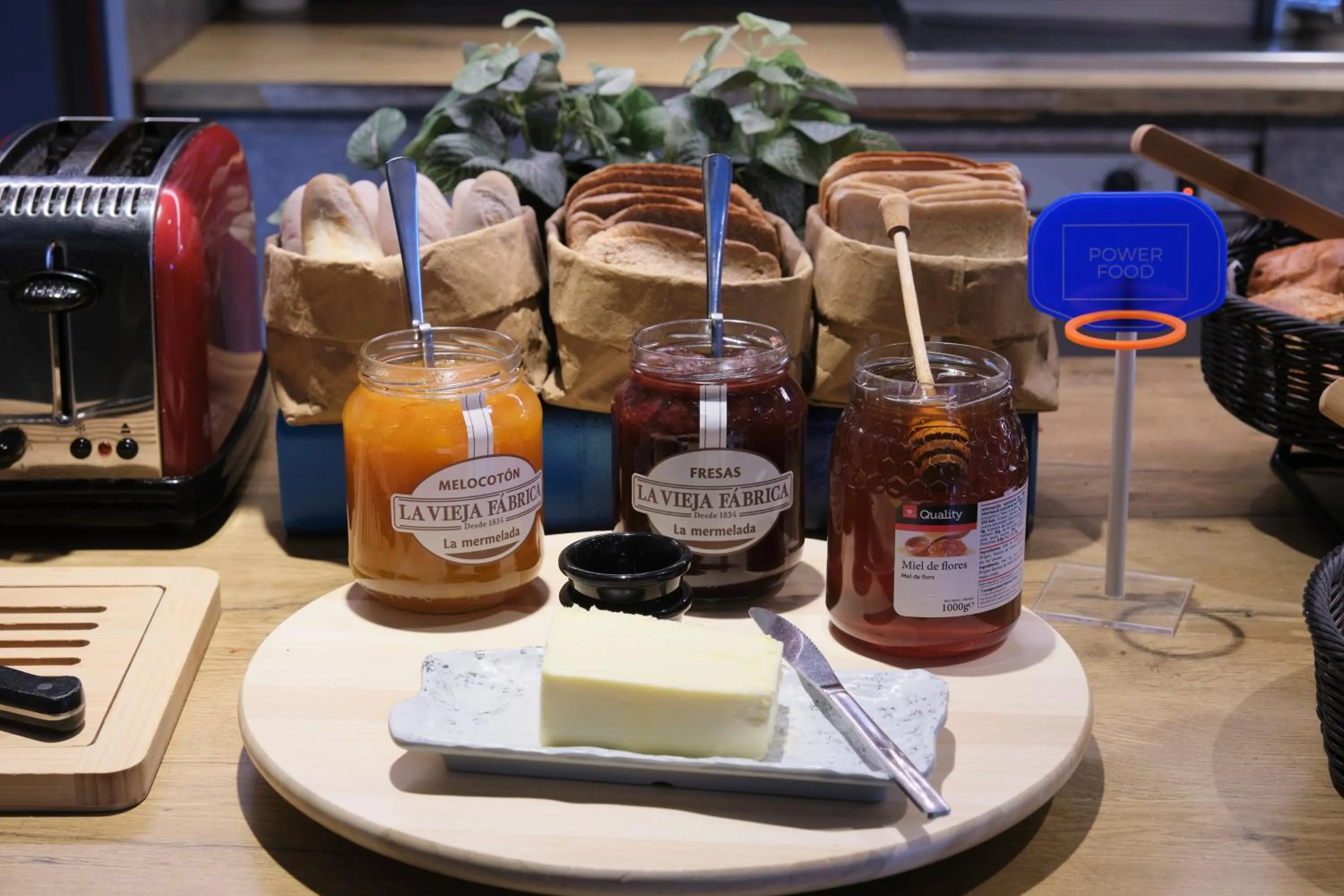 Breakfast in Ibis Budget Madrid Calle 30