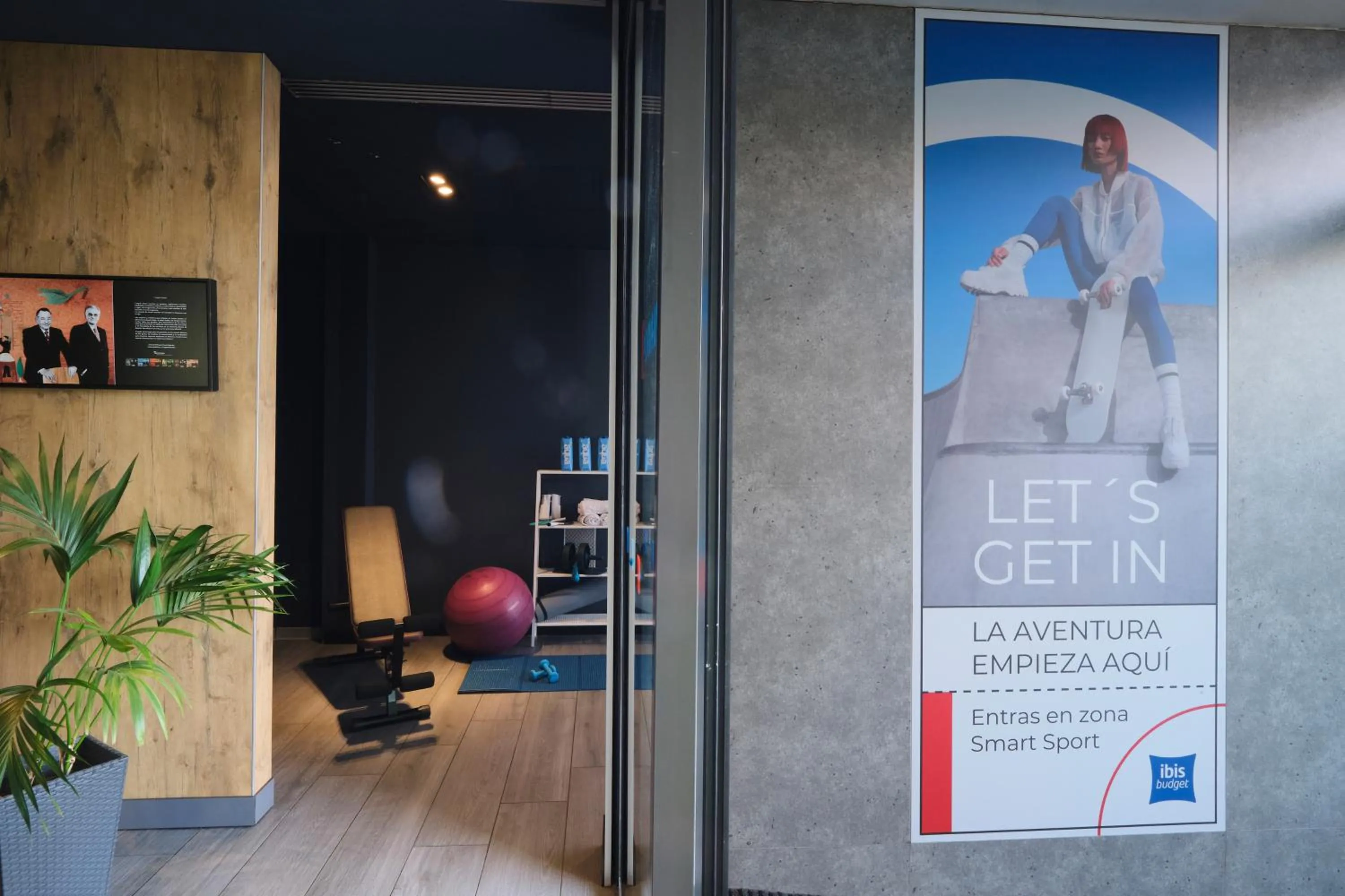 Lobby or reception in Ibis Budget Madrid Calle 30