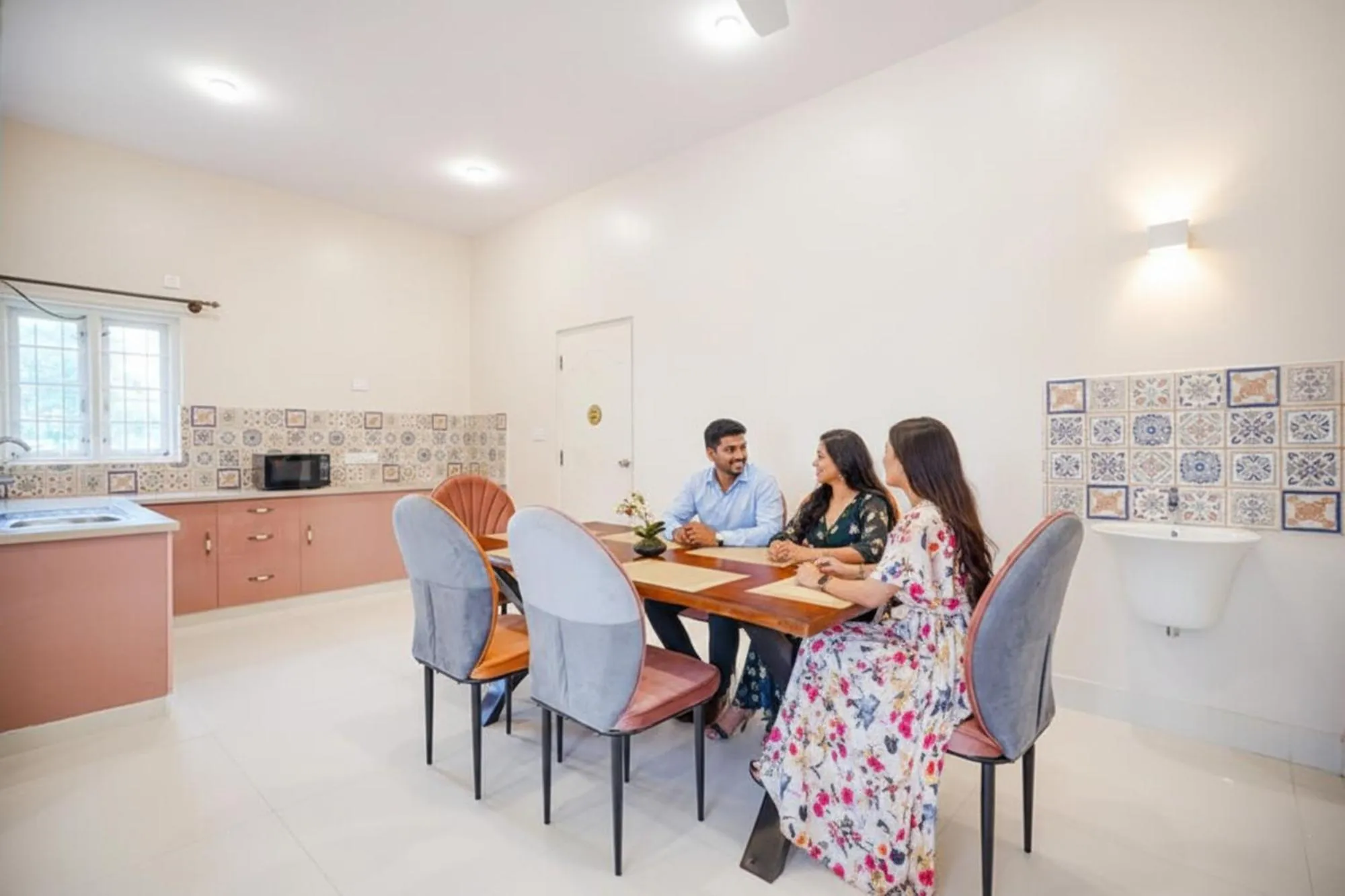 Dining area in FabHotel Bougainvillea Suites - Horamavu