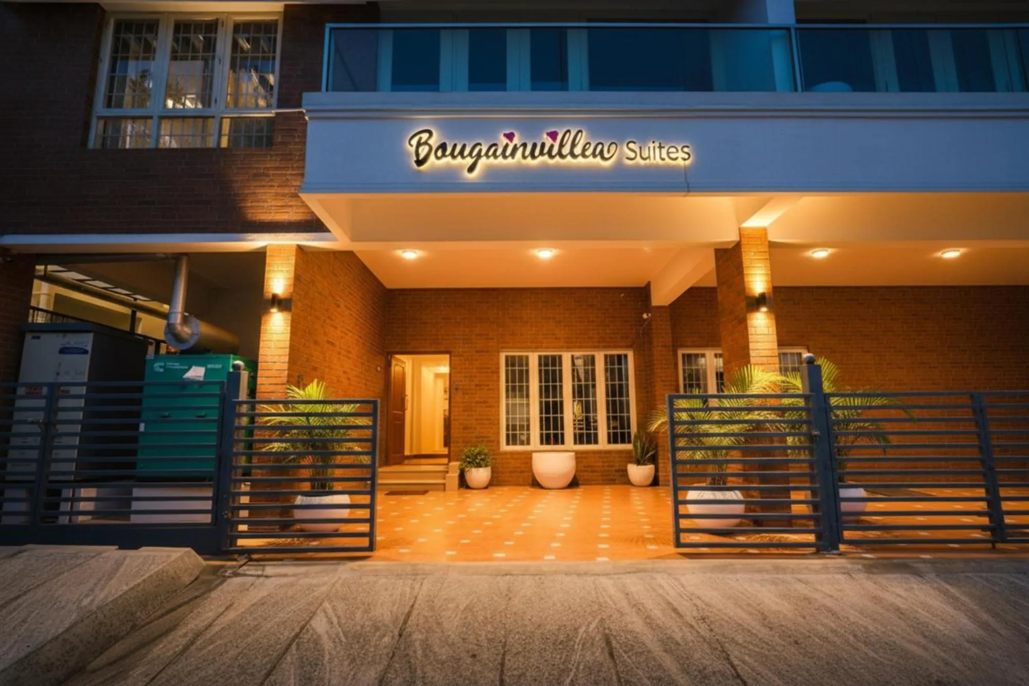 Facade/entrance in FabHotel Bougainvillea Suites - Horamavu