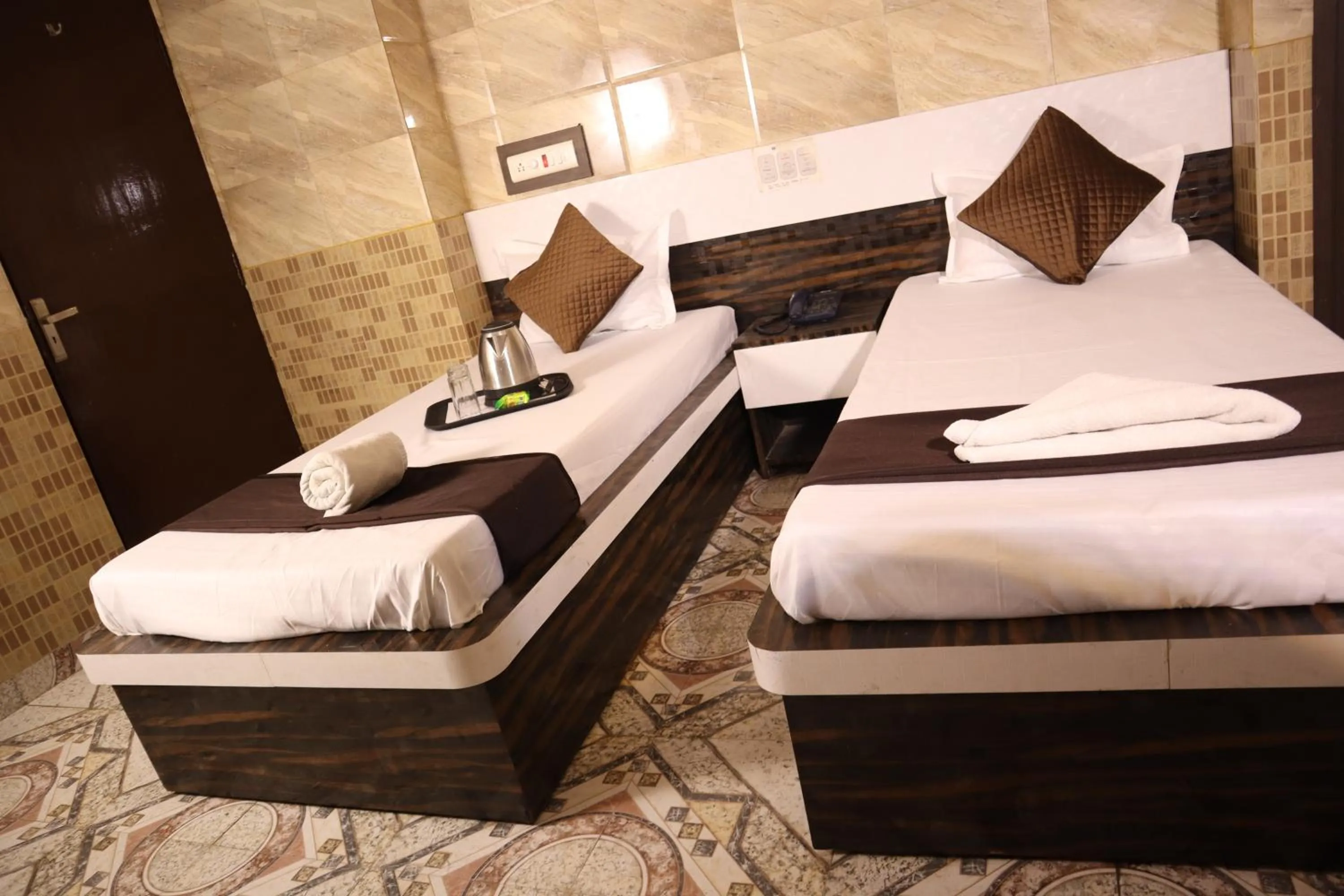 Bedroom, Bed in PR Palace