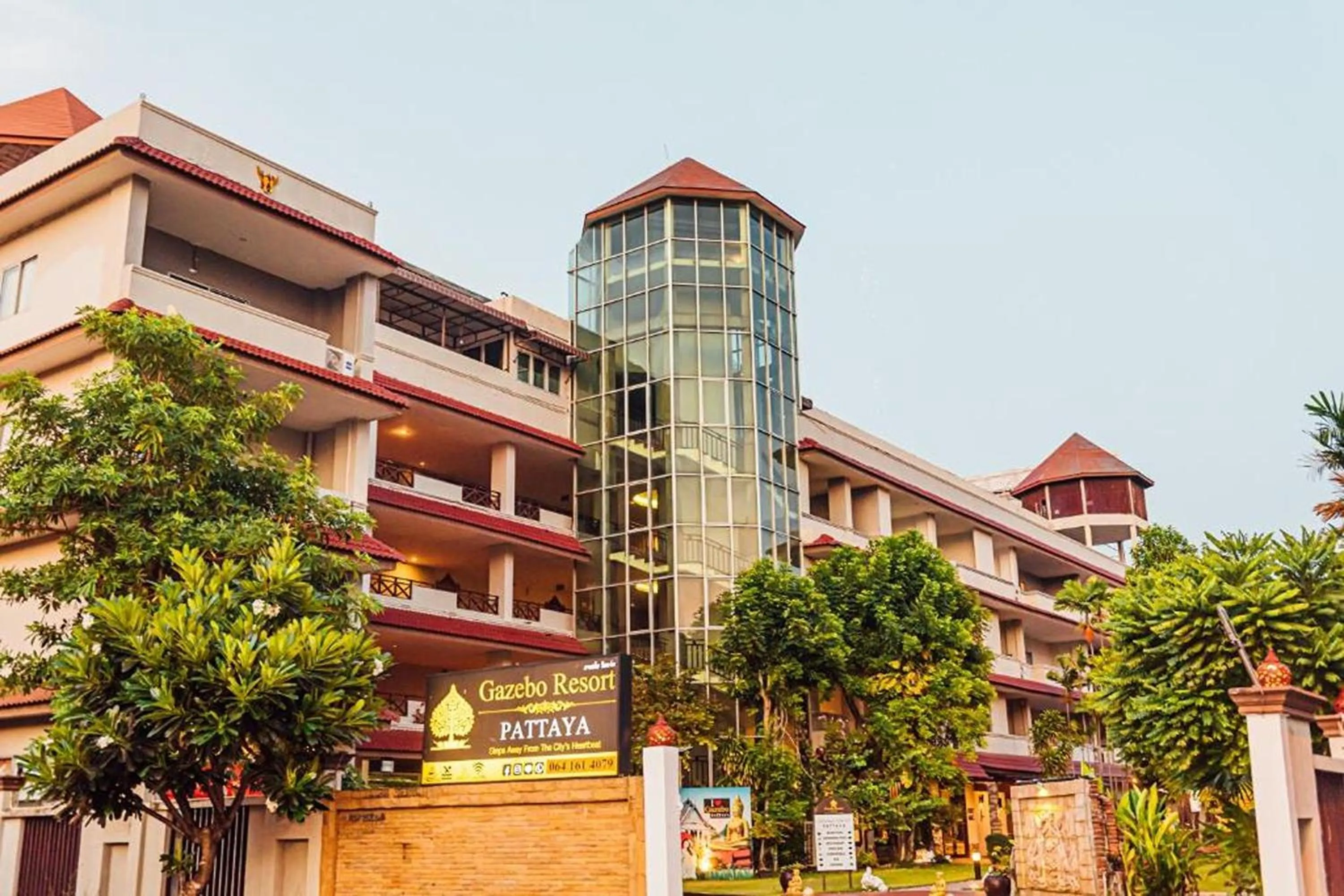 Property building in Gazebo Resort Pattaya