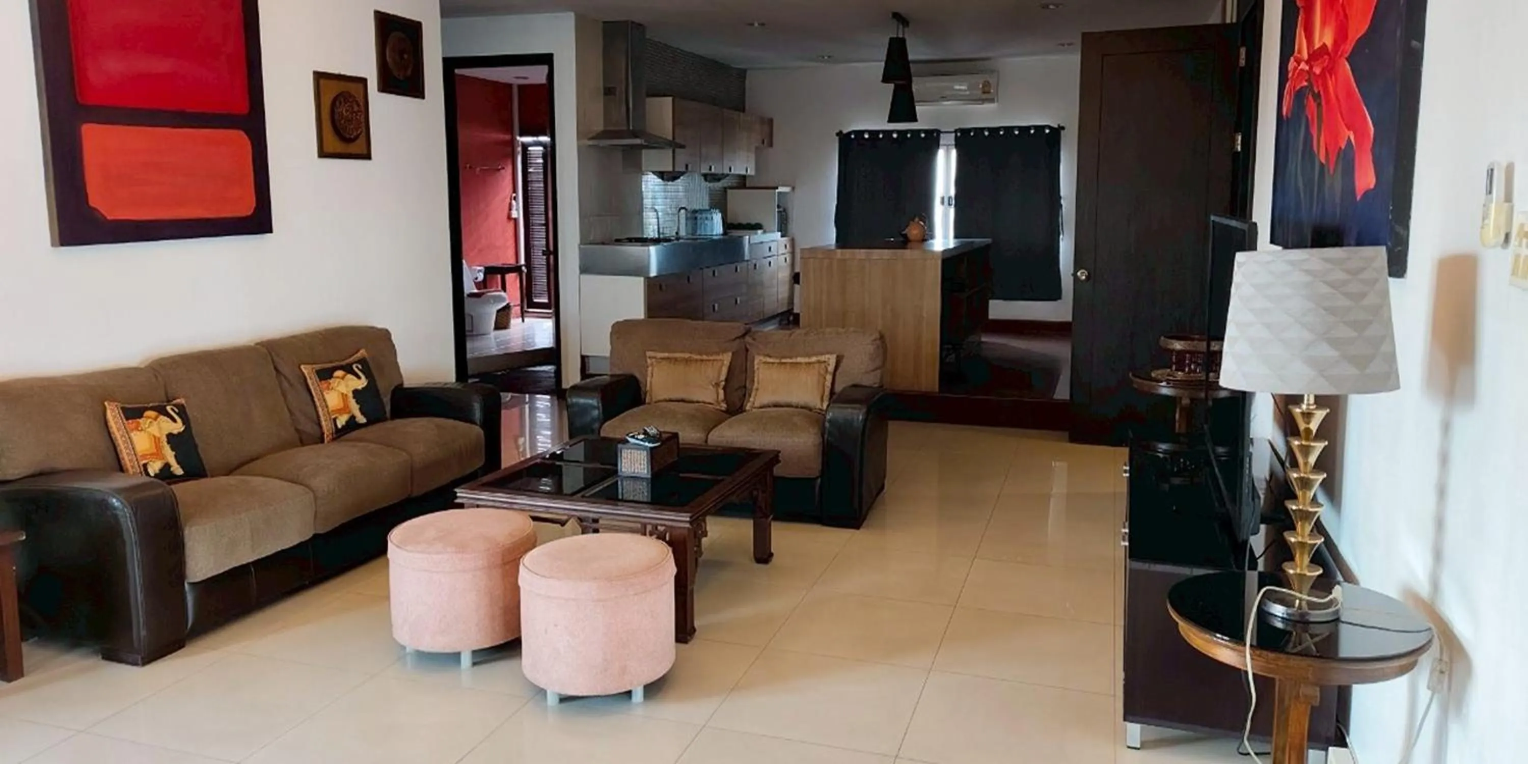 Seating area in Gazebo Resort Pattaya