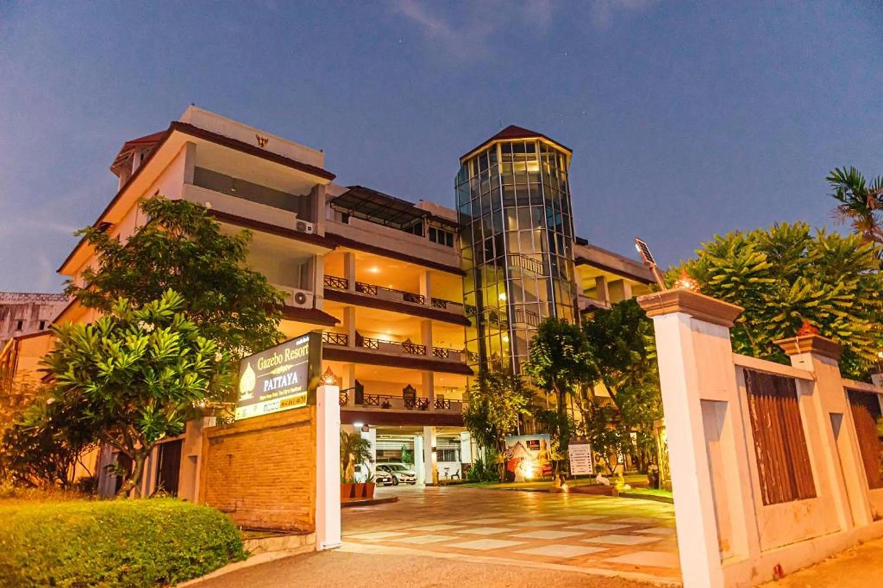 Property building in Gazebo Resort Pattaya