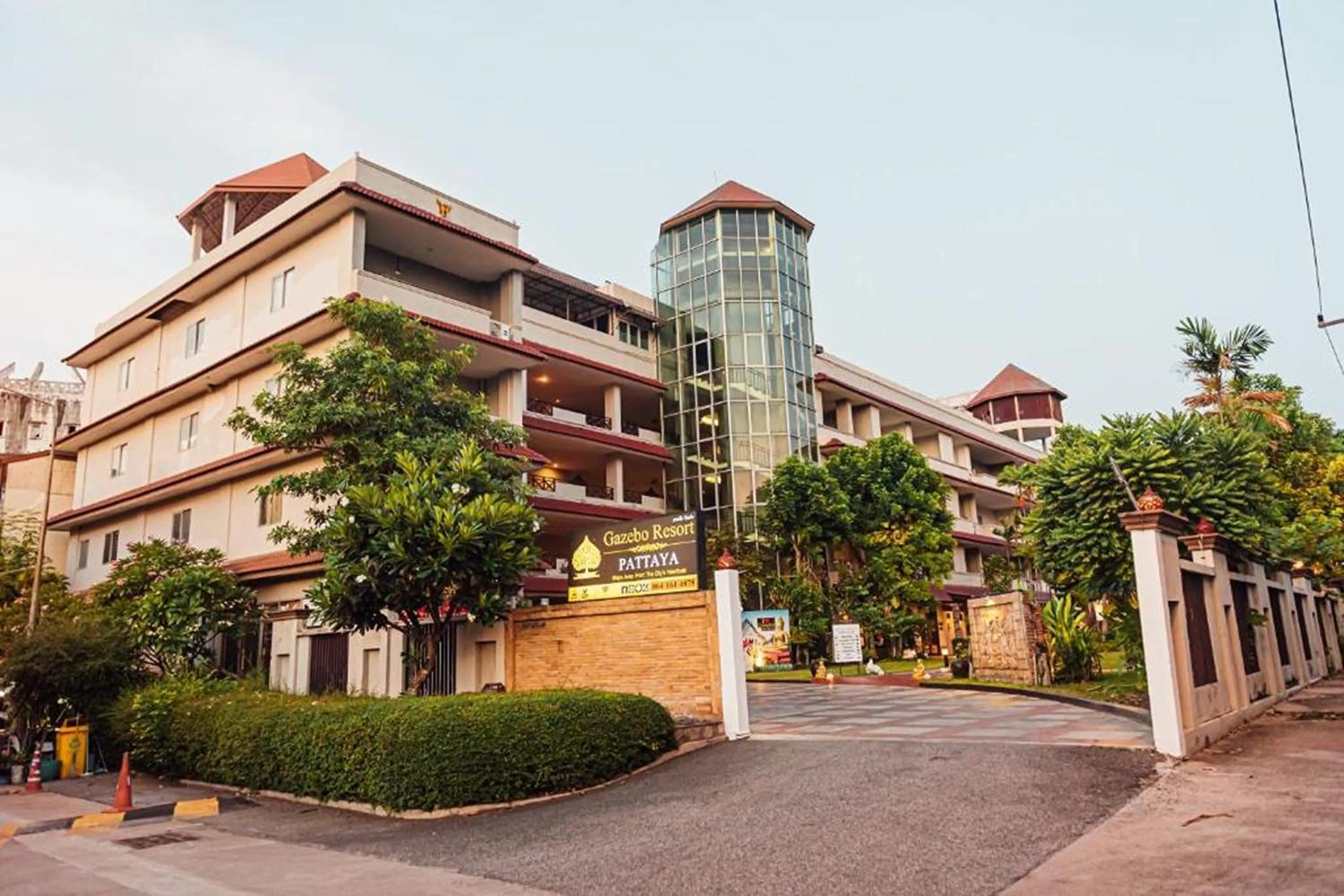 Property building in Gazebo Resort Pattaya