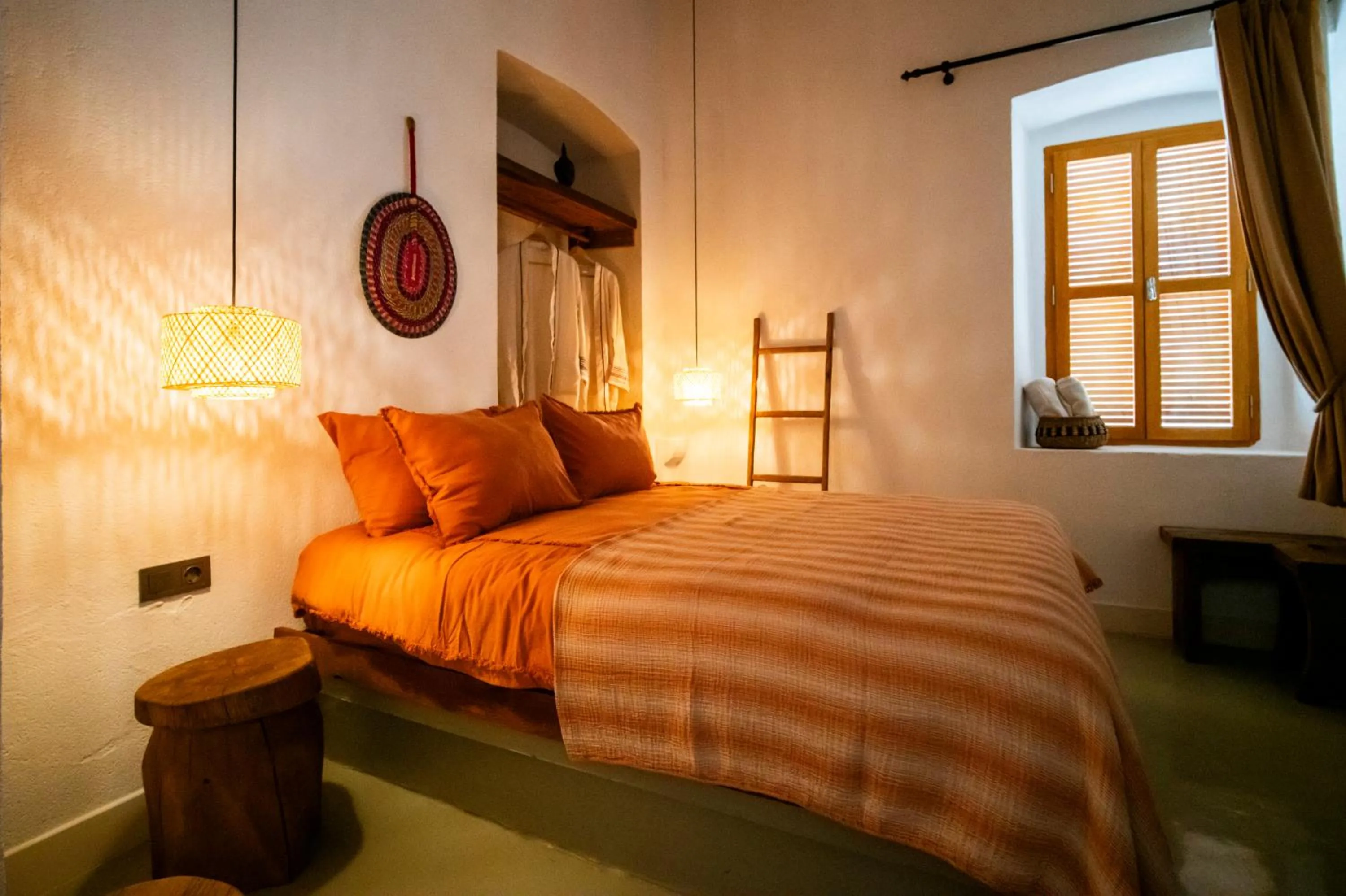 Bed in Notarius Hotel Bodrum