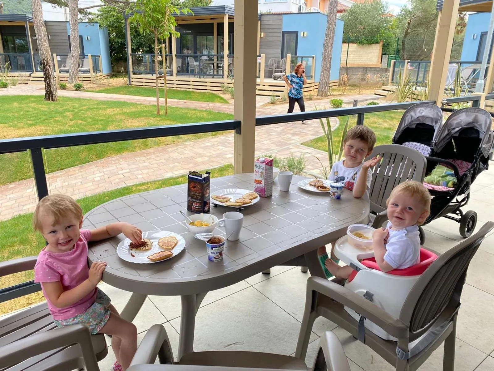 children in Victoria Mobilehome in Padova Premium Camping Resort