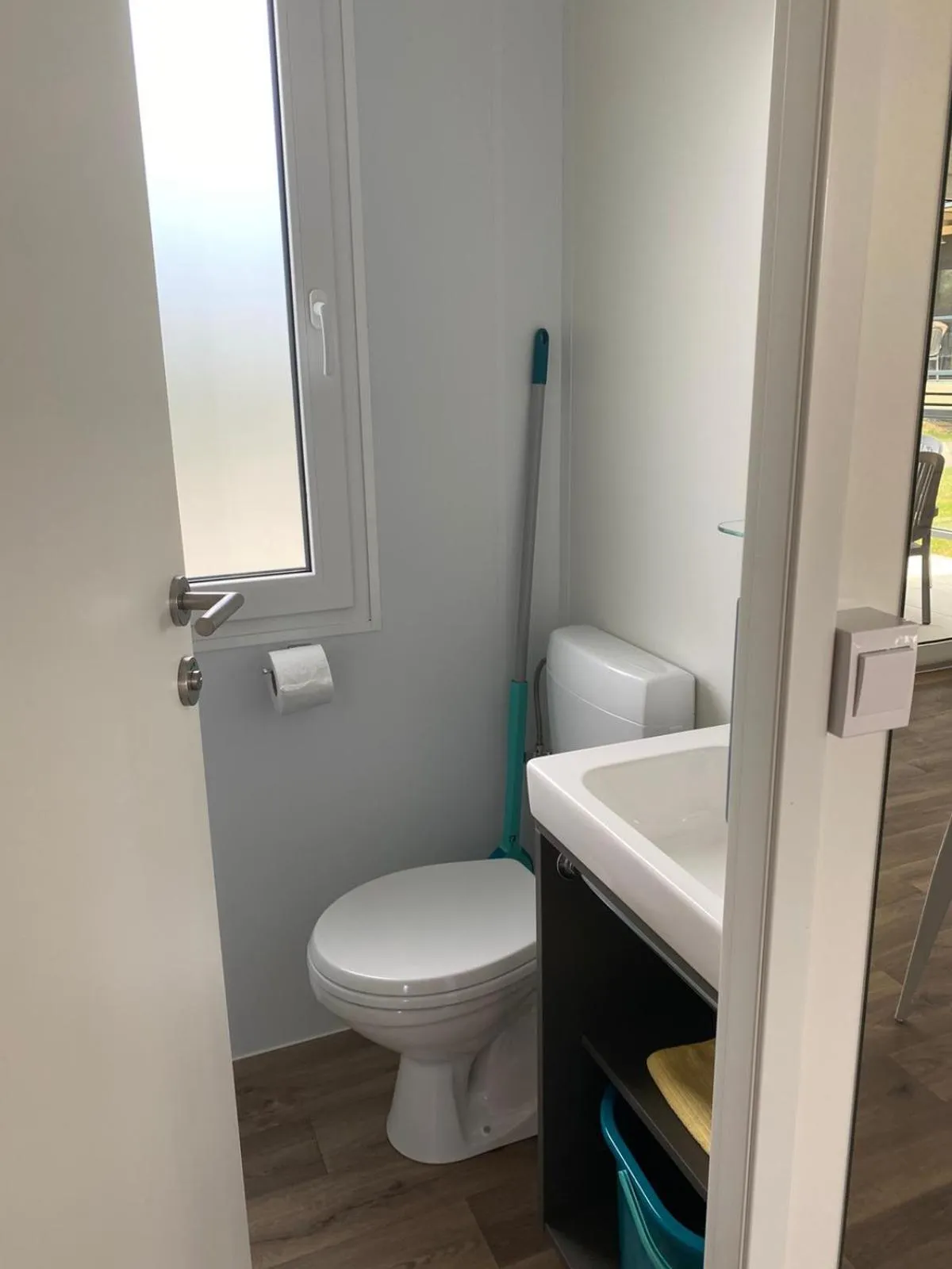 Bathroom in Victoria Mobilehome in Padova Premium Camping Resort