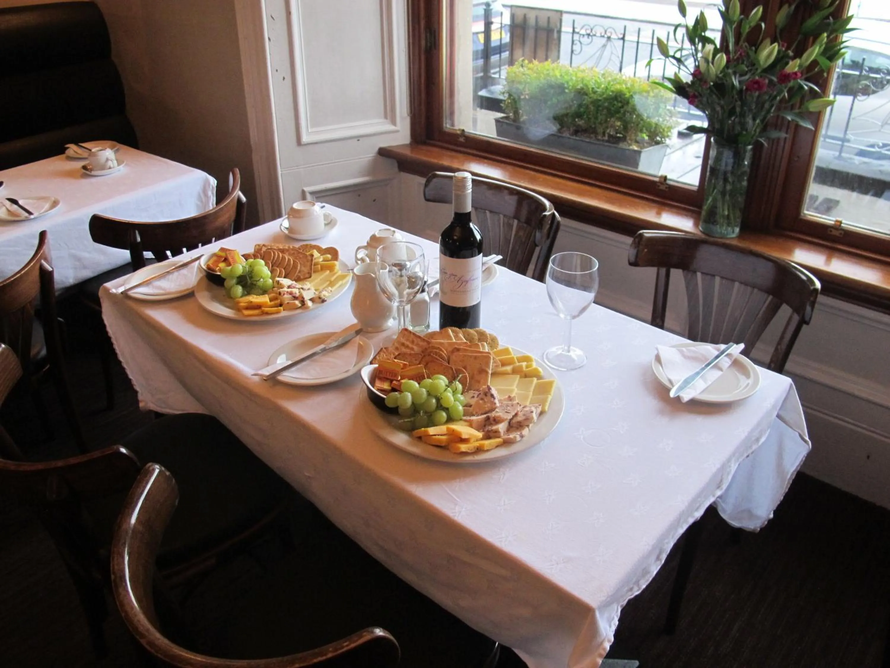 Food close-up in The Spinnaker Hotel