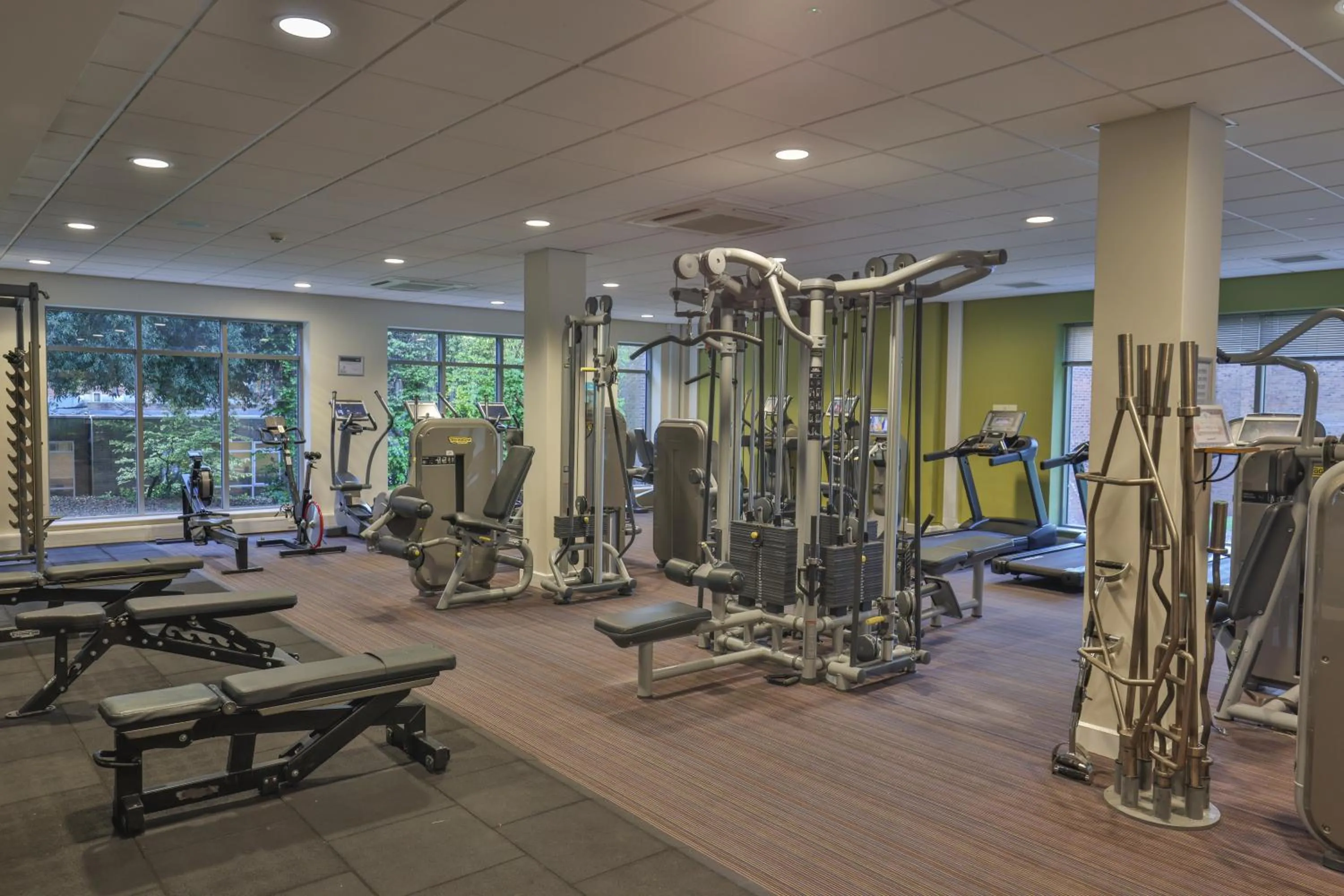Fitness centre/facilities in Best Western Plus Kenwick Park Hotel