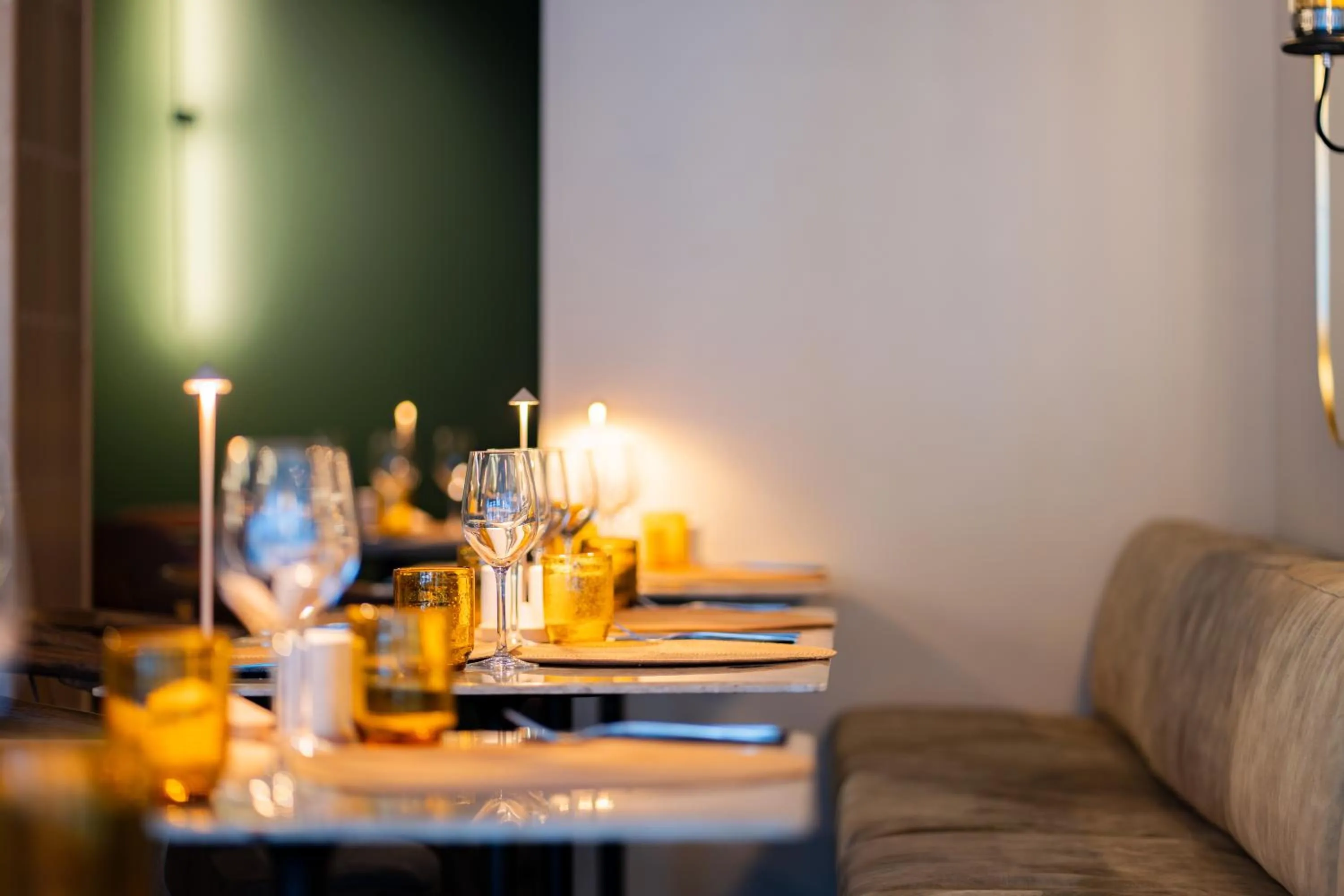 Dining area in L'Olivier