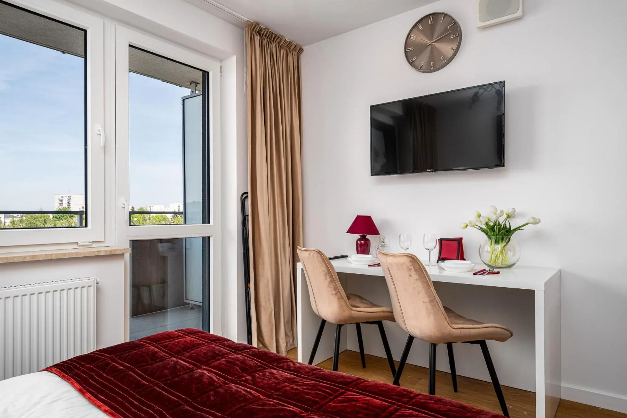 Bed in Pileckiego Residence