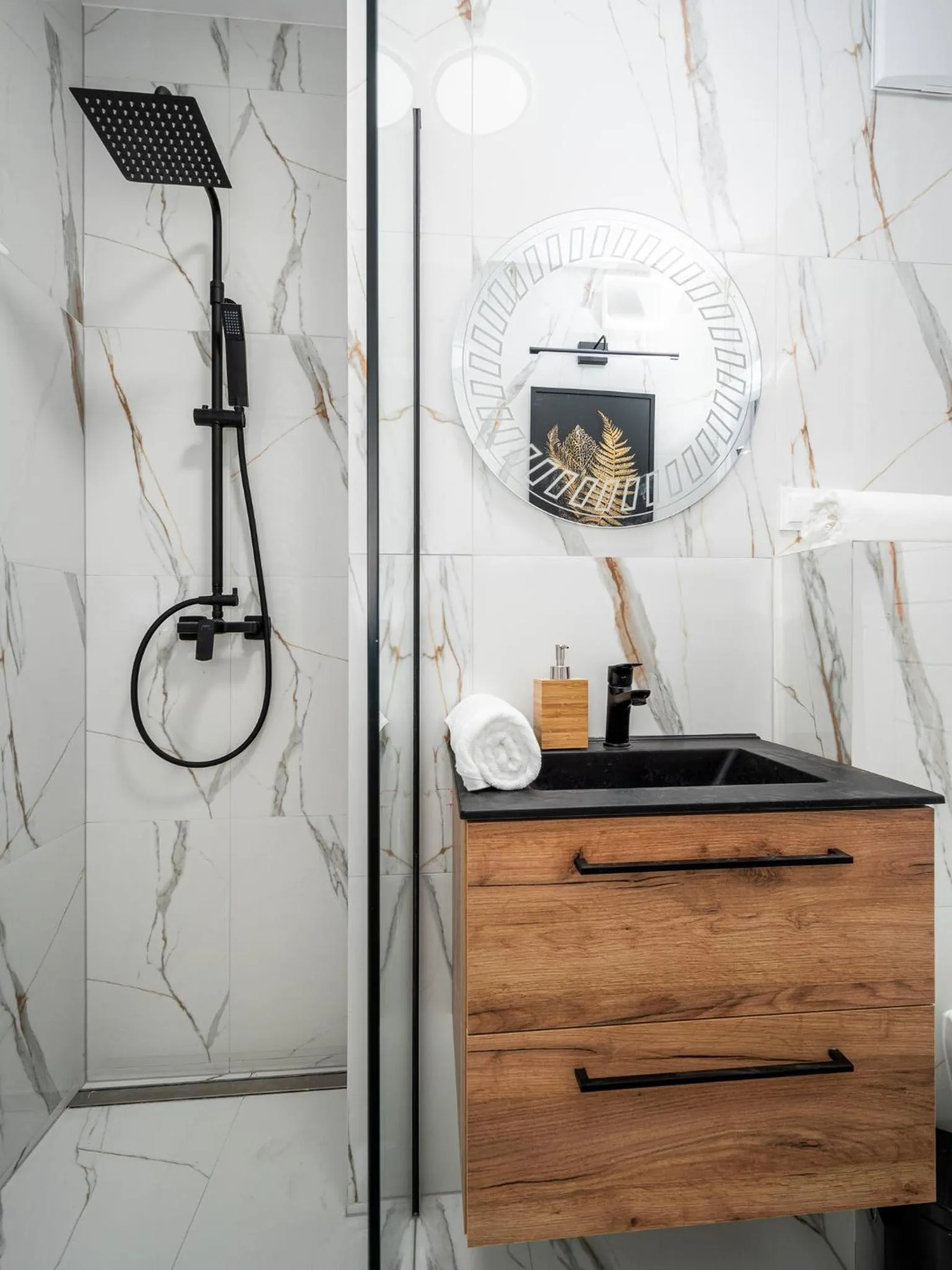 Bathroom in Pileckiego Residence