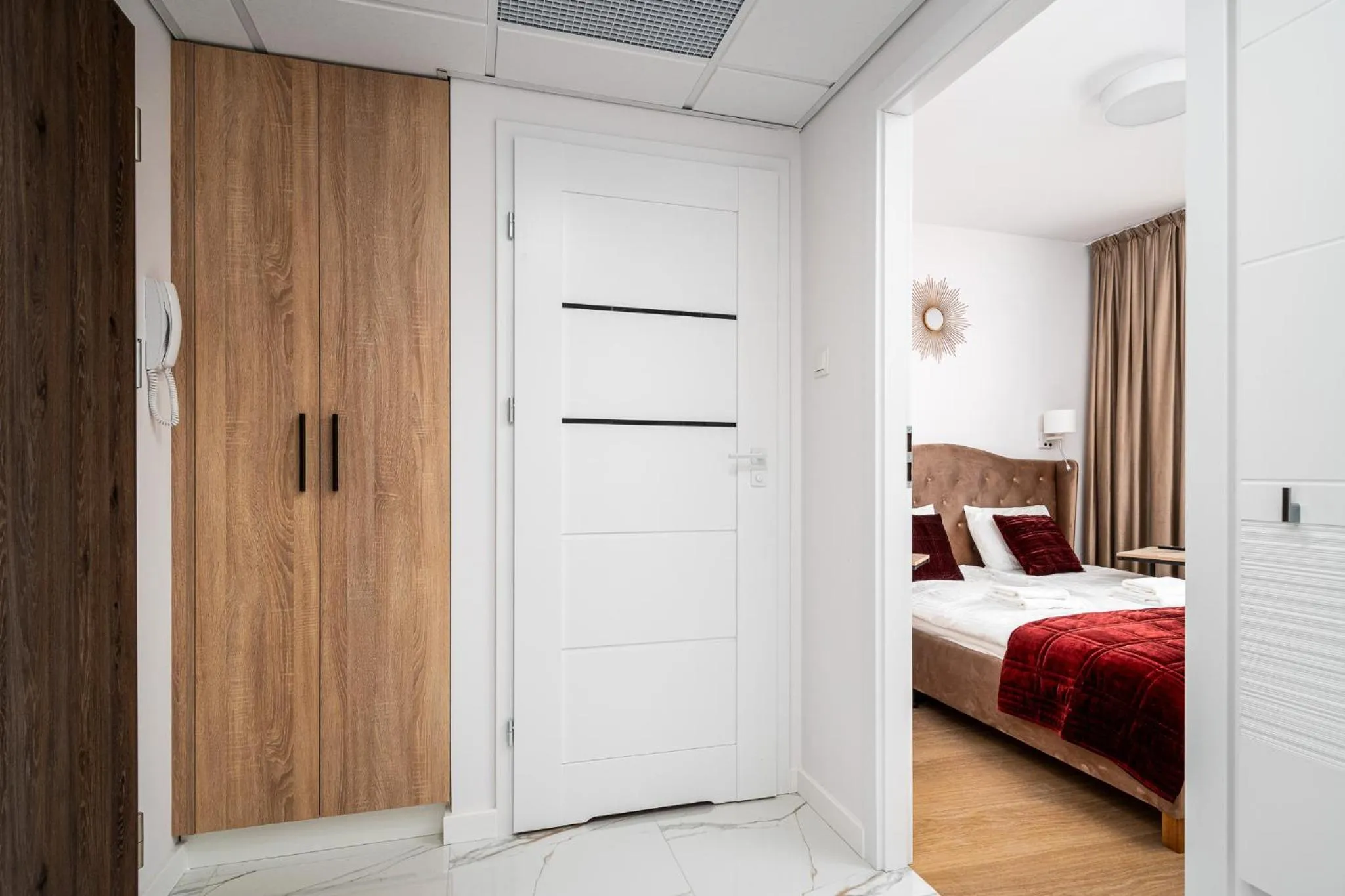 Bedroom, Bed in Pileckiego Residence