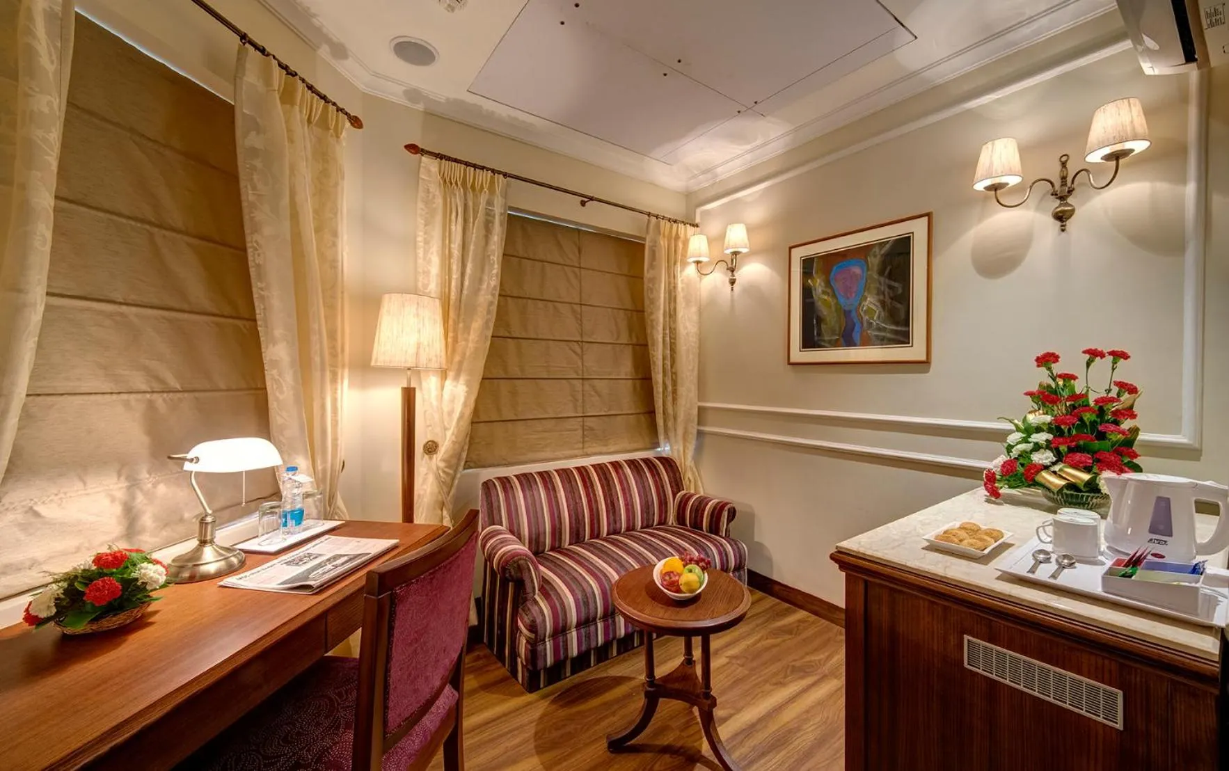 Living room in The Astor