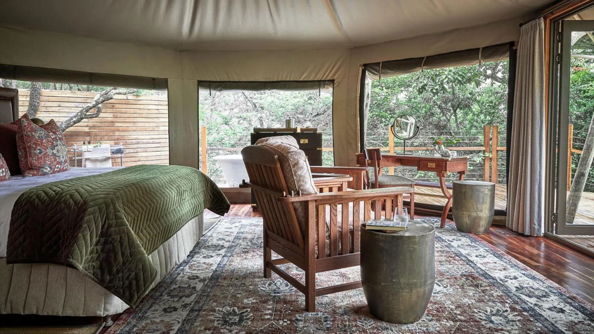 Bed in Nkomazi Game Reserve by NEWMARK
