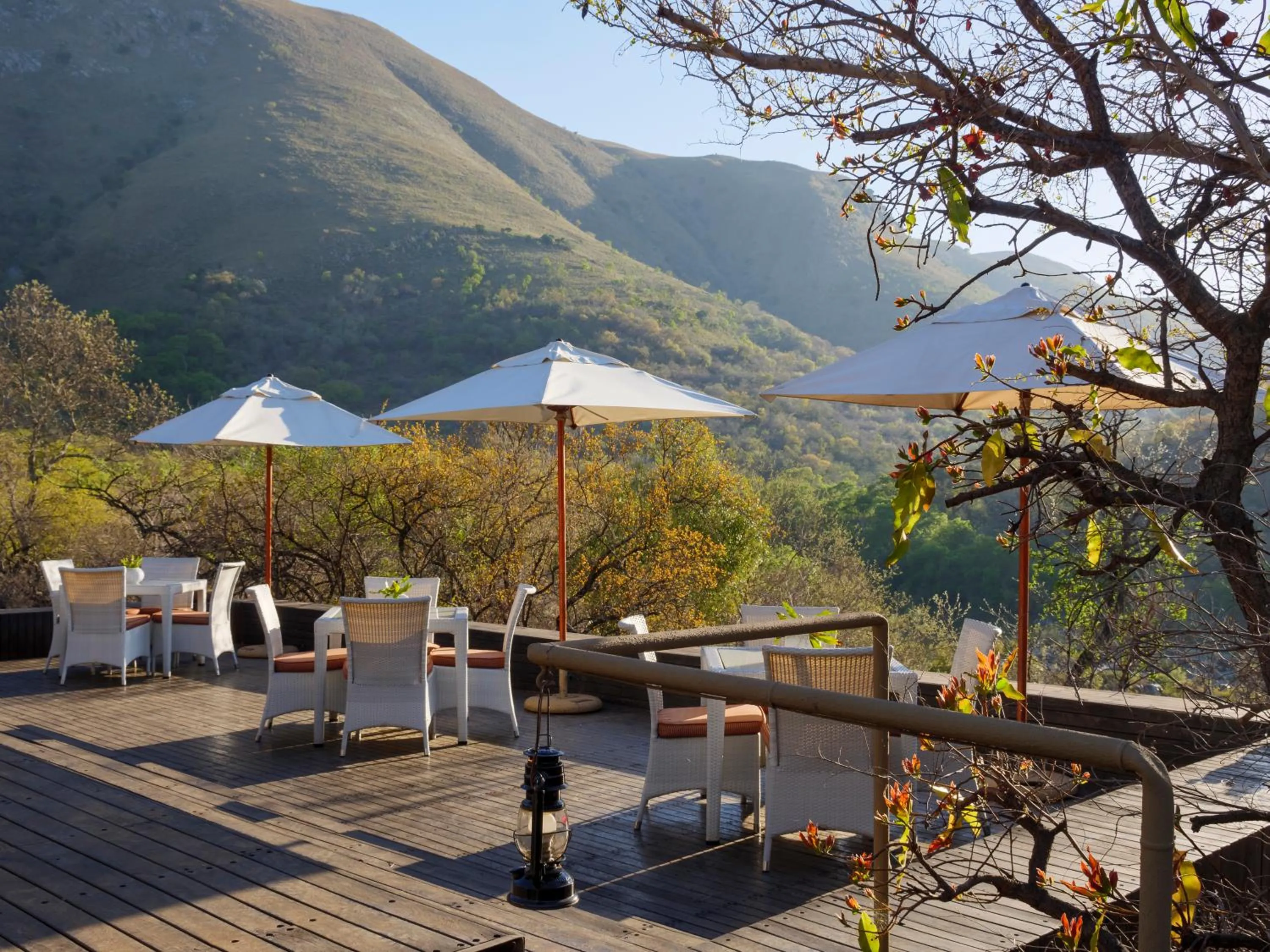 Balcony/Terrace in Nkomazi Game Reserve by NEWMARK