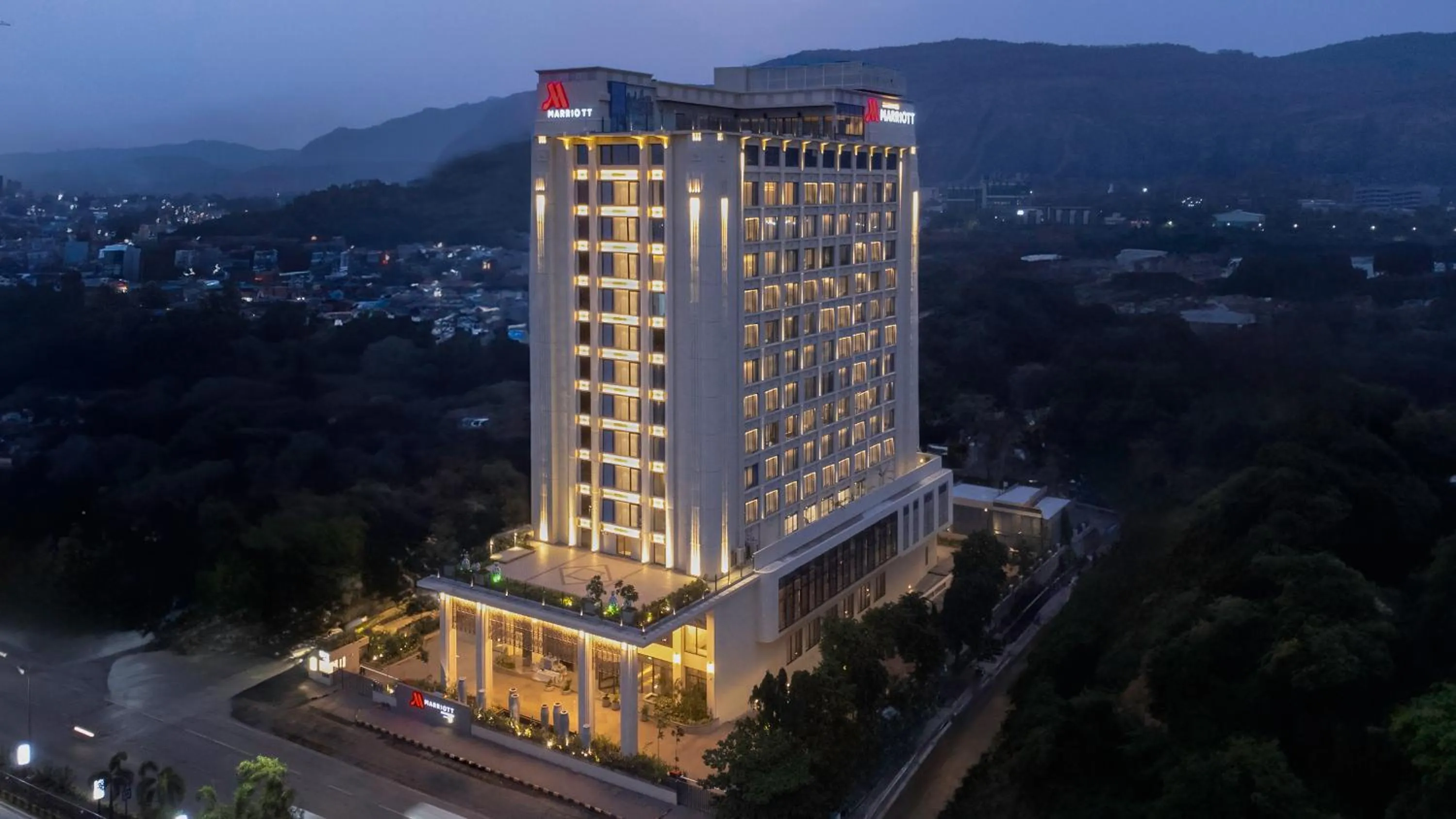 Property building in Navi Mumbai Marriott