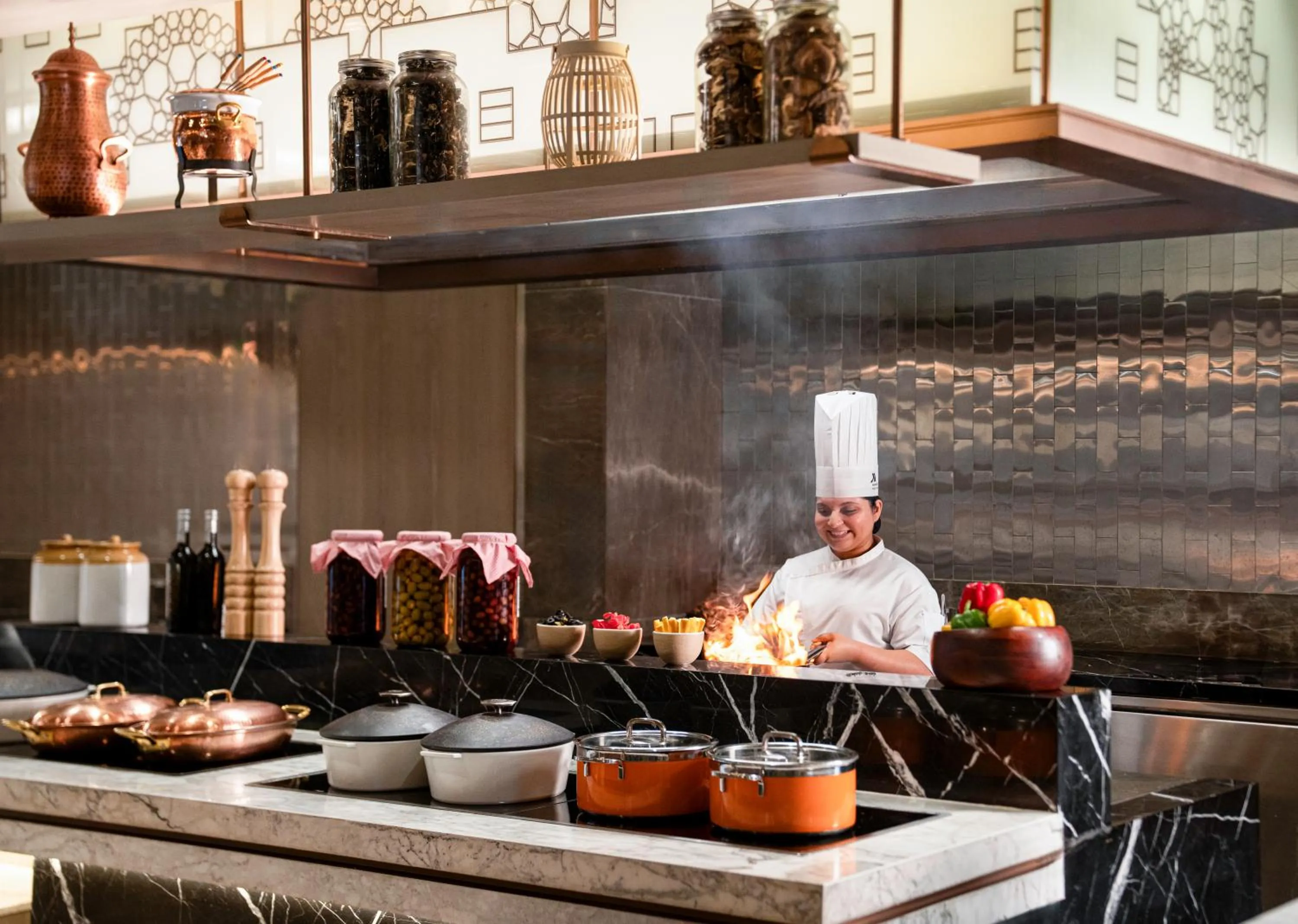 Food and drinks in Navi Mumbai Marriott