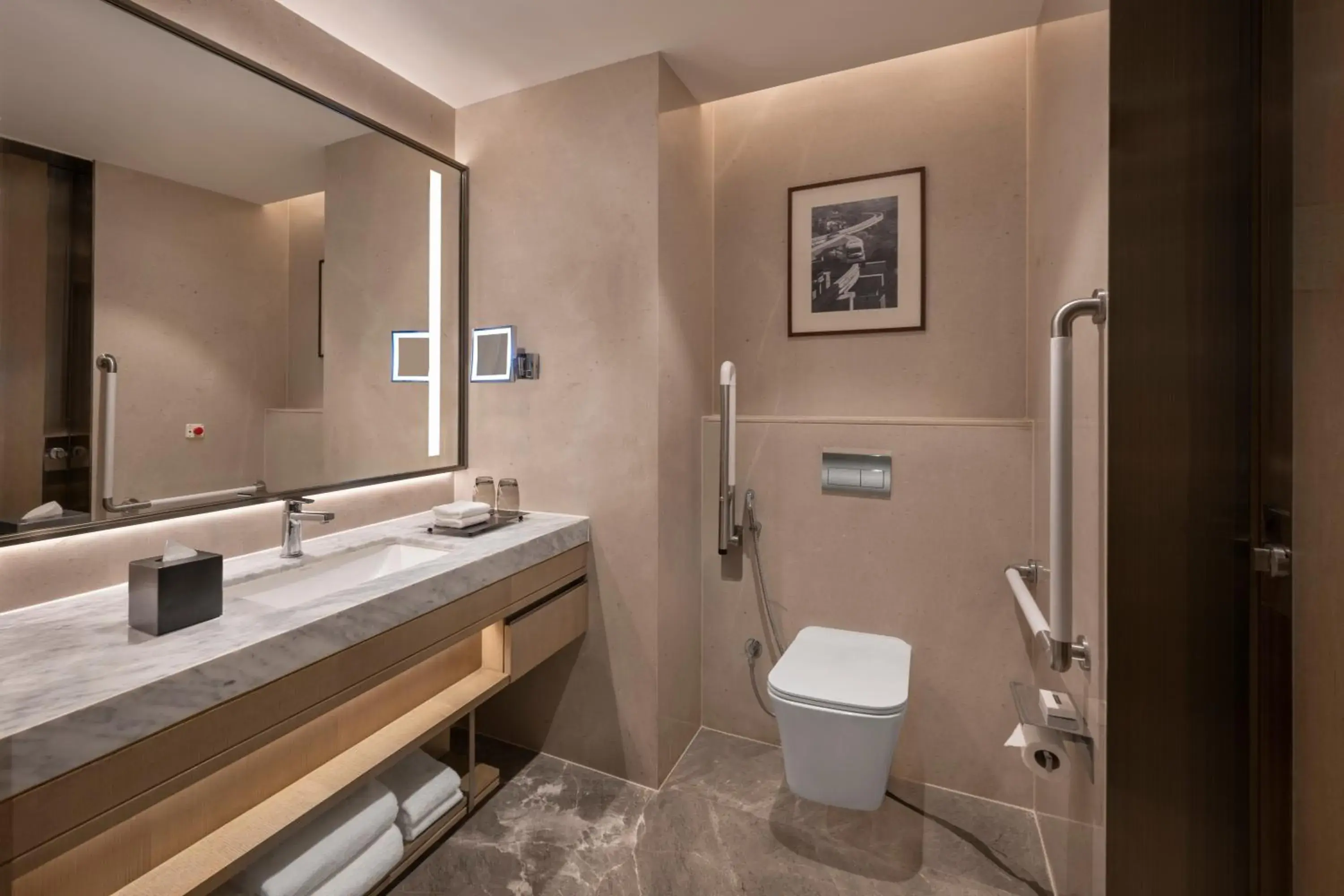 One-Bedroom Junior King Suite - 10% discount on Food and Soft Beverage, Spa and Airport Transfers - Club Lounge Access in Navi Mumbai Marriott One-Bedroom Junior King Suite - 10% discount on Food and Soft Beverage, Spa and Airport Transfers - Club Lounge Access in Navi Mumbai Marriott