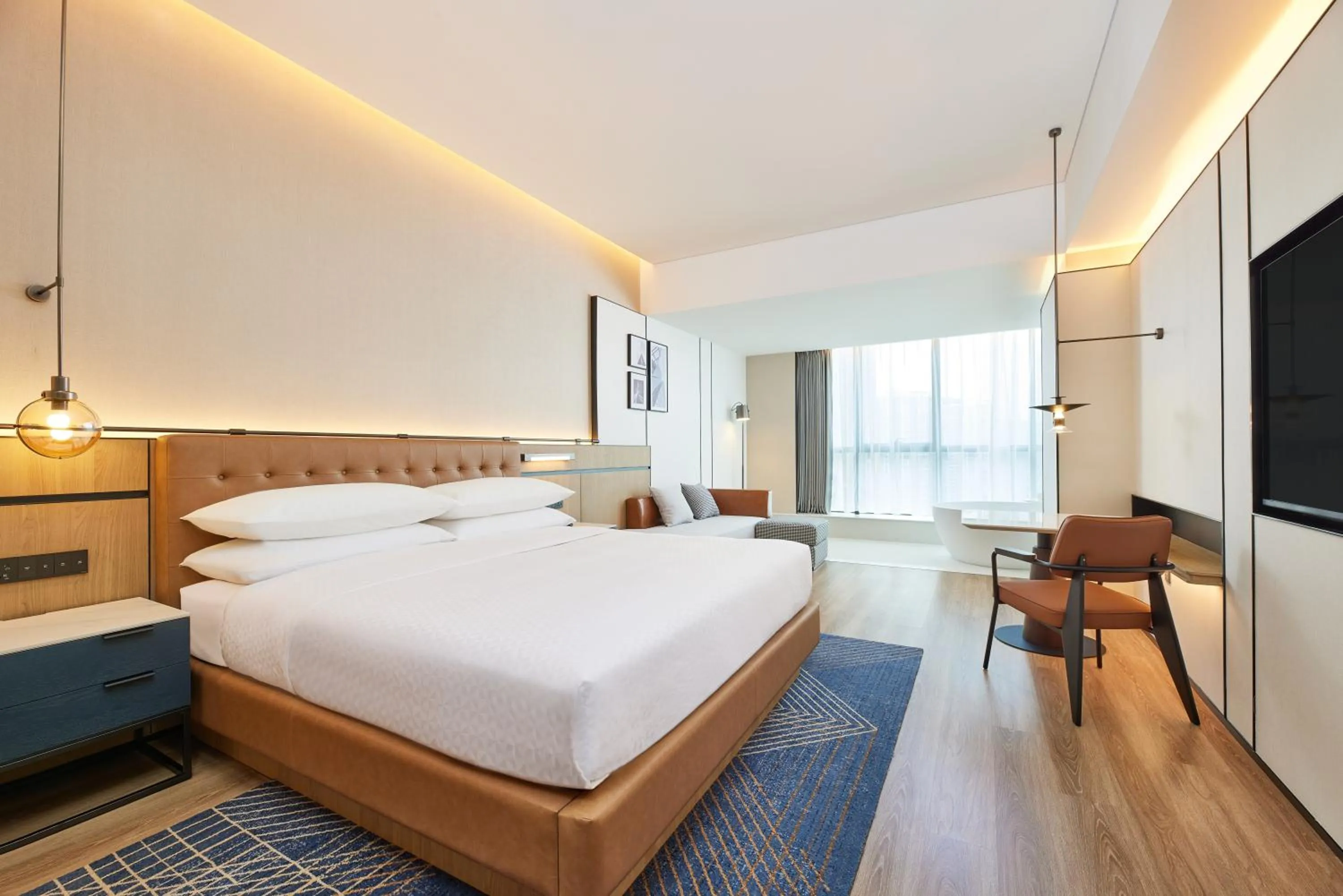 Bed in Four Points by Sheraton Chengdu, High-Tech Zone Exhibition Center