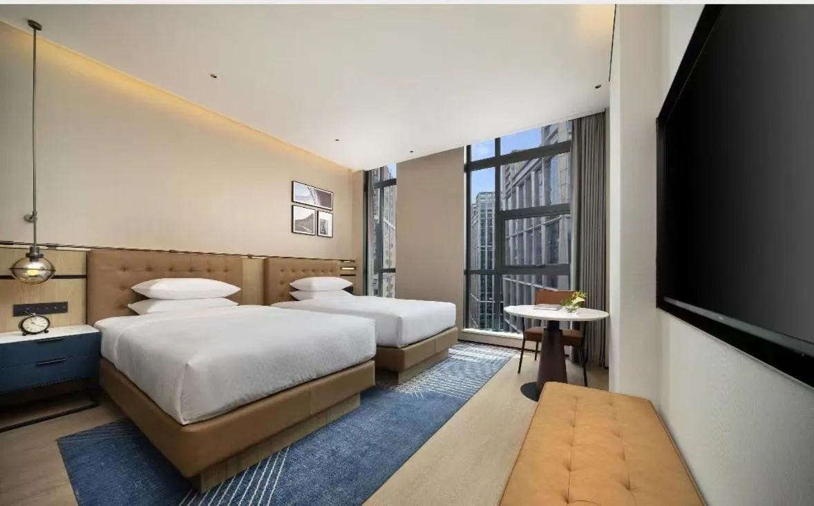 Bed in Four Points by Sheraton Chengdu, High-Tech Zone Exhibition Center