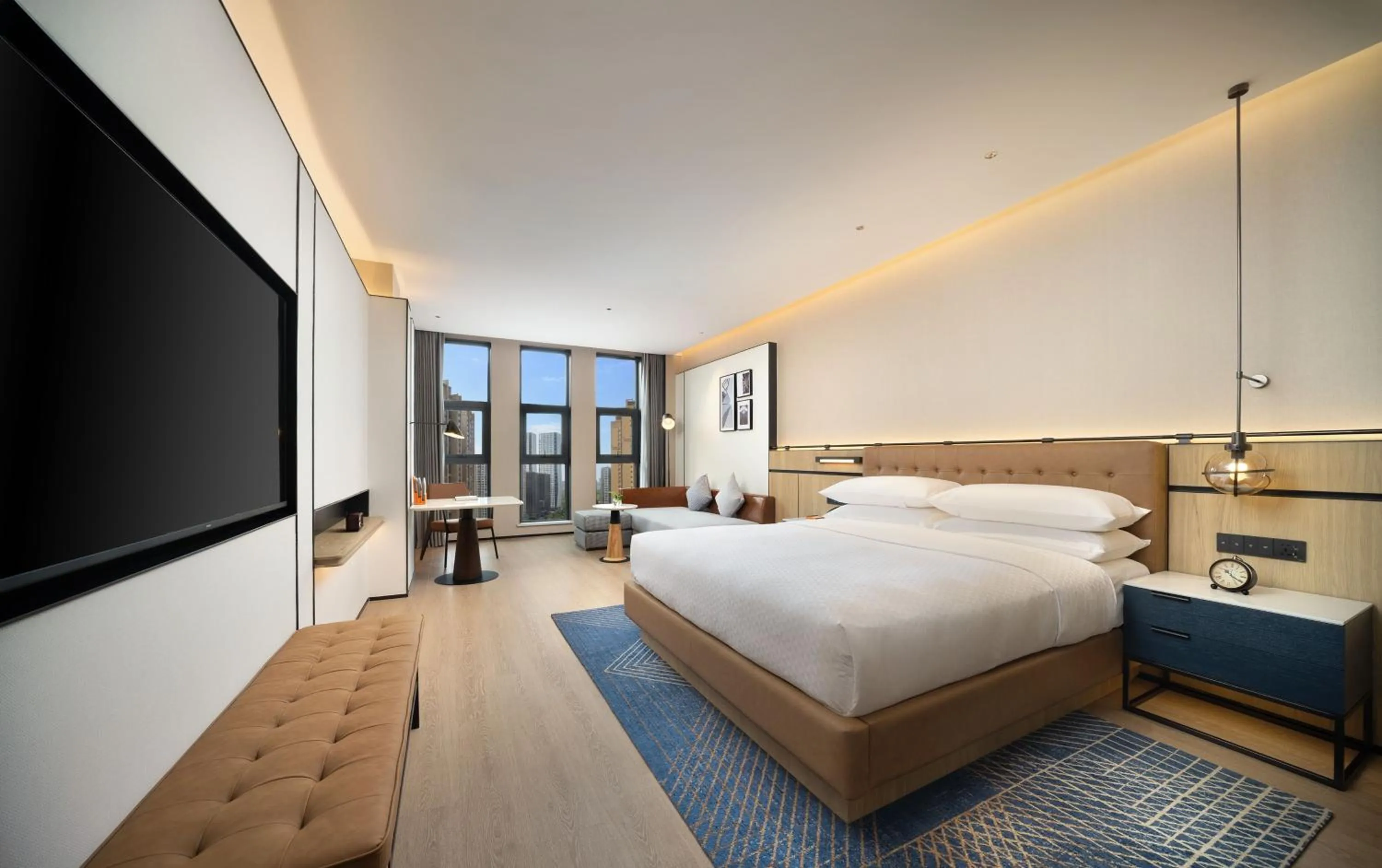 Bed in Four Points by Sheraton Chengdu, High-Tech Zone Exhibition Center