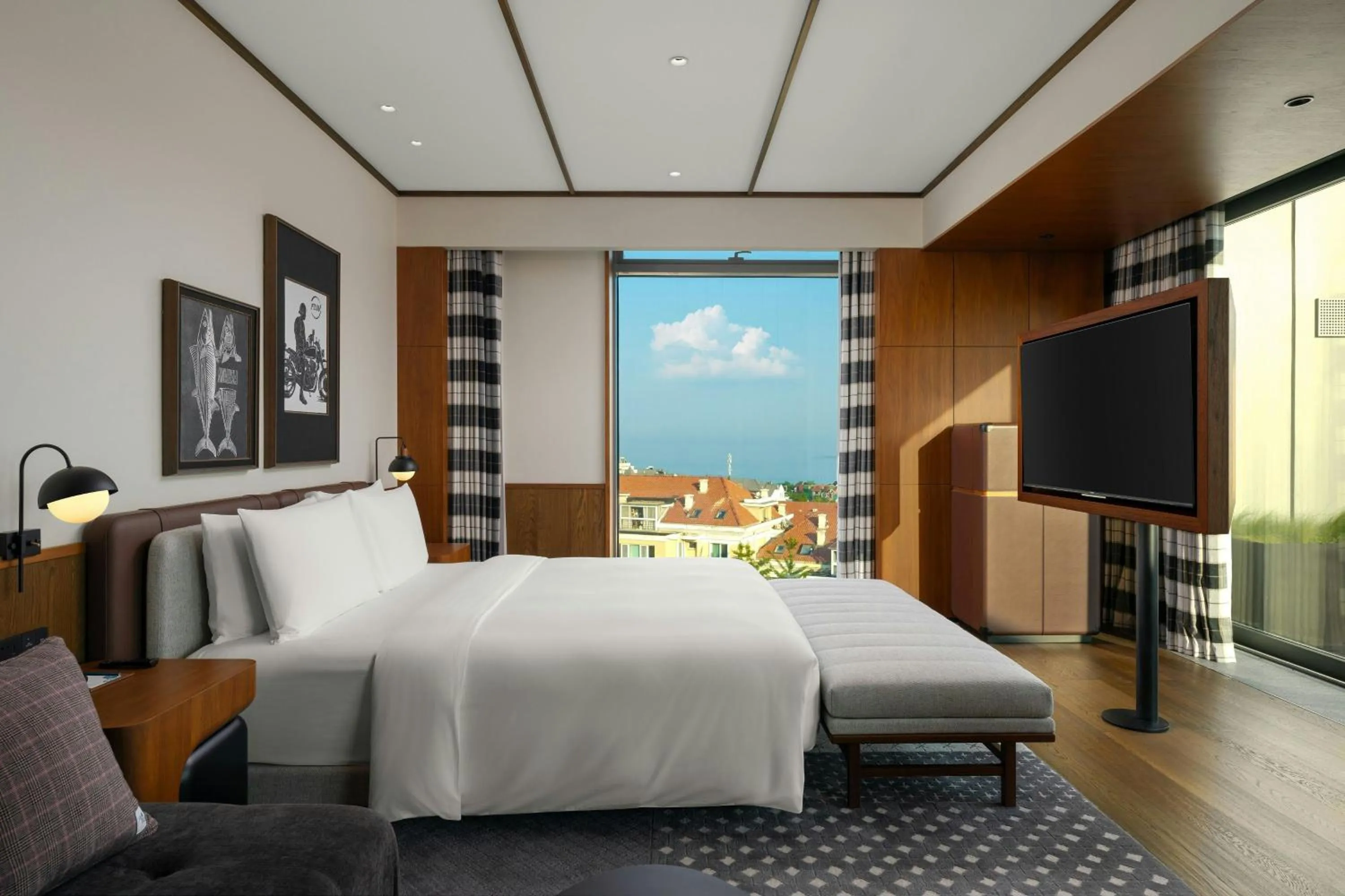 Photo of the whole room, Bed in Flow and Co. Qingdao, Autograph Collection