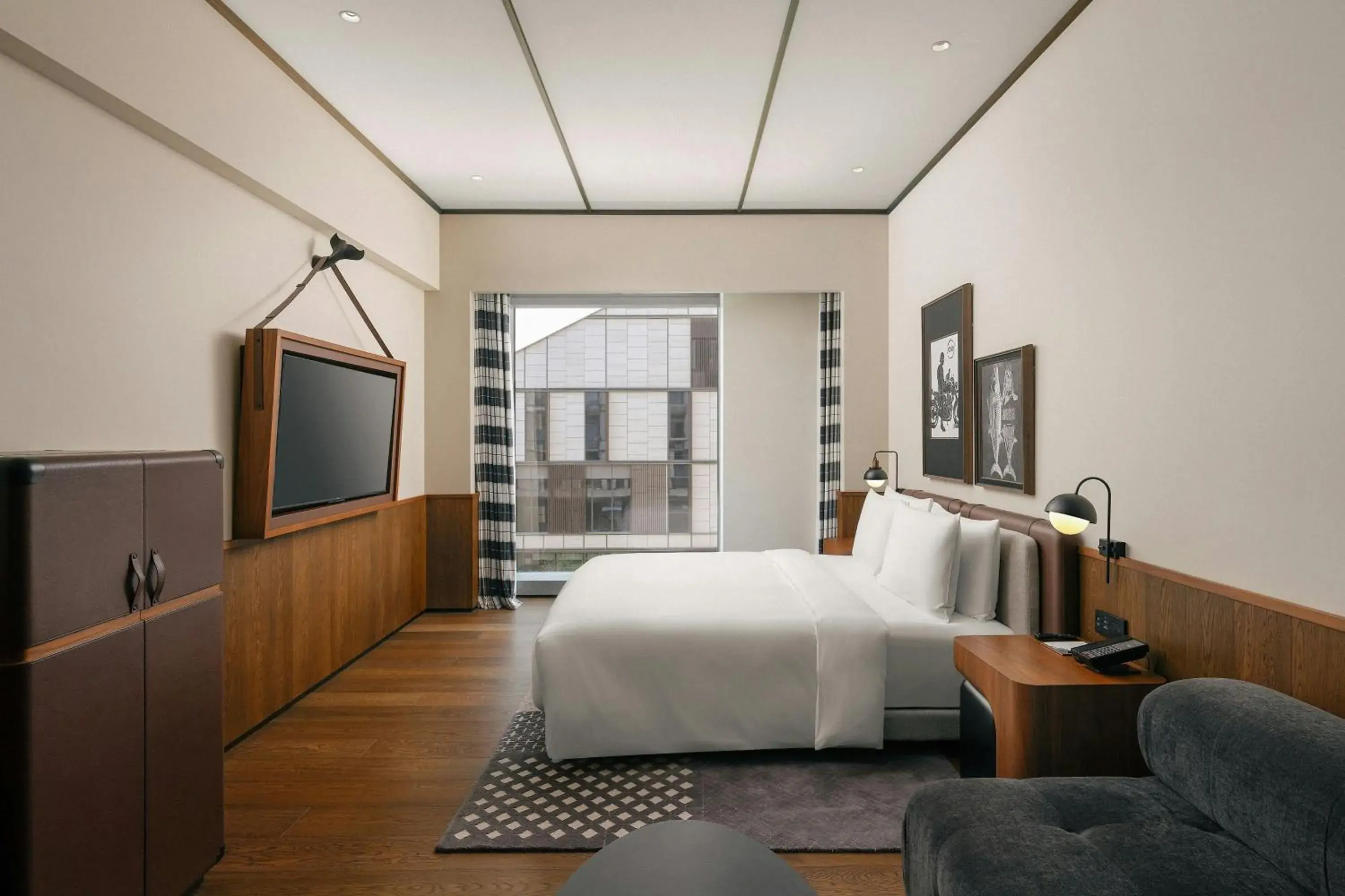 Flow King Room with City View in Flow and Co. Qingdao, Autograph Collection Flow King Room with City View in Flow and Co. Qingdao, Autograph Collection