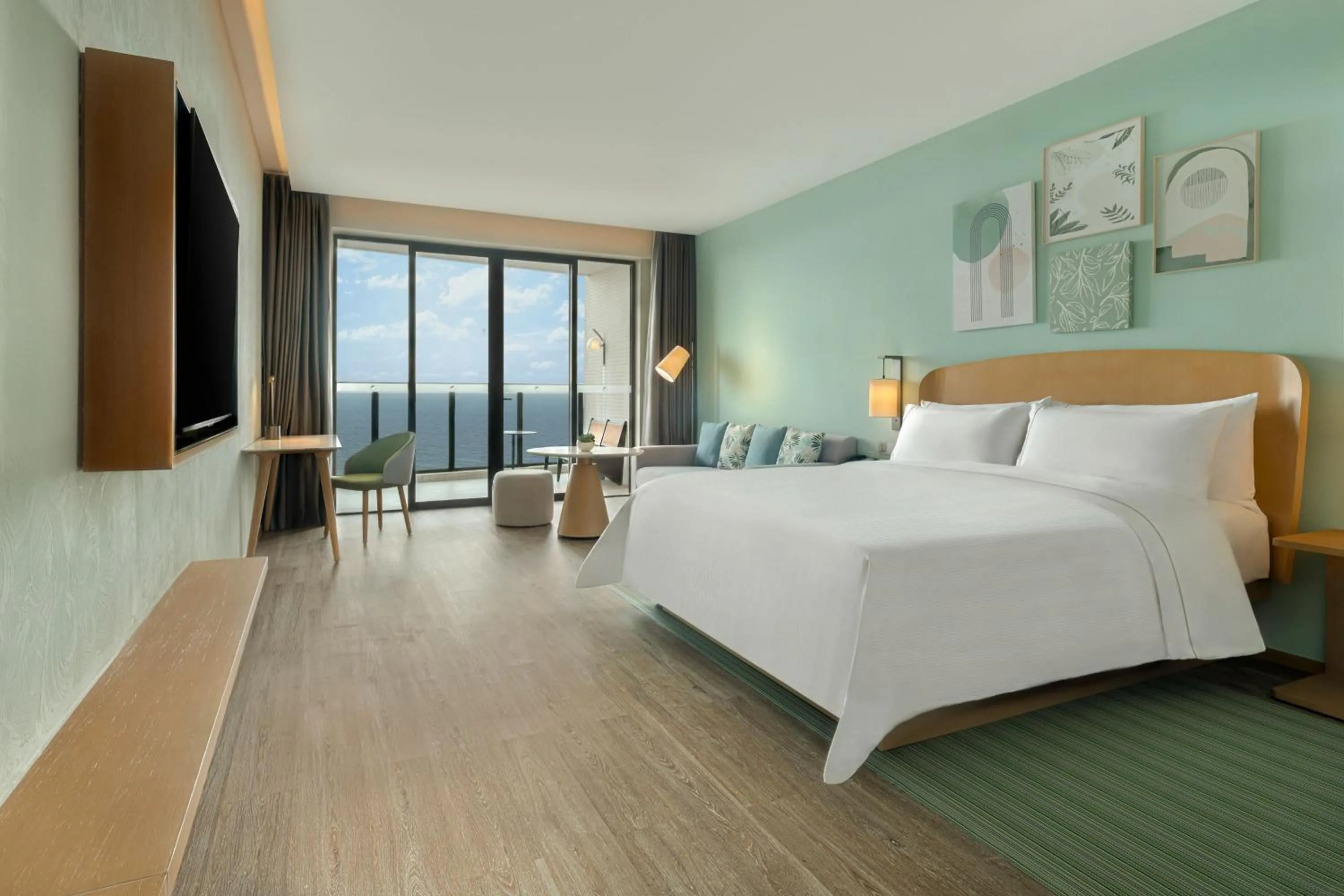 Photo of the whole room, Bed in Element Yangjiang Hailing Island