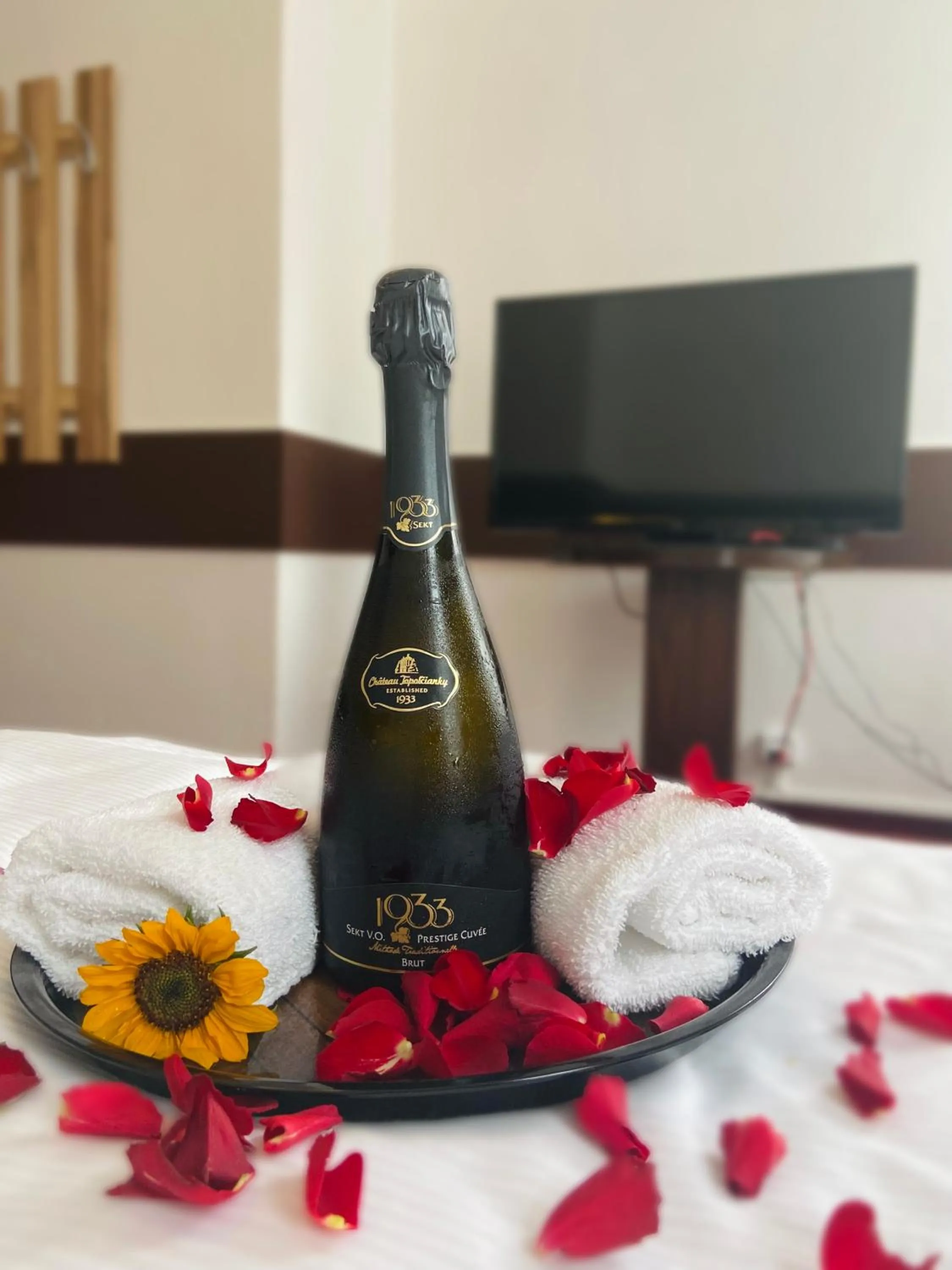 Bed in Hotel Ďumbier