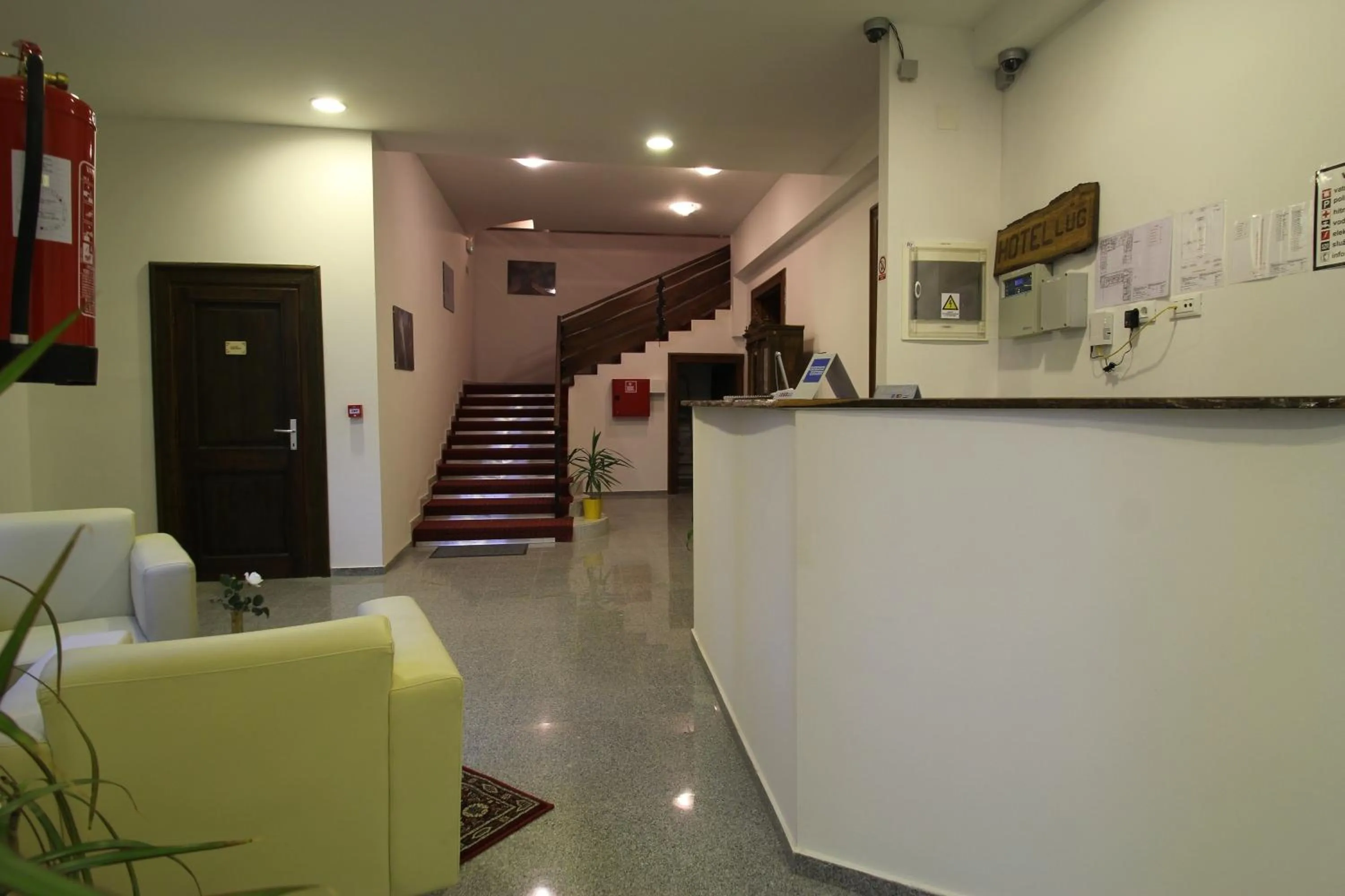 Lobby or reception in Hotel Lug