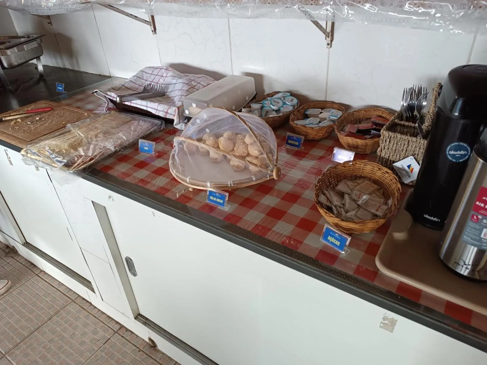 Breakfast in Pousada e Restaurante Frente Mar H Guarujá